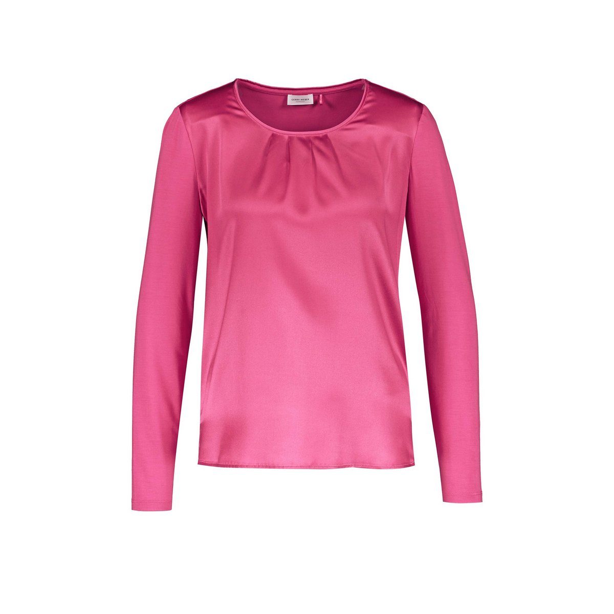 GERRY WEBER Rundhalsshirt uni regular (1-tlg)