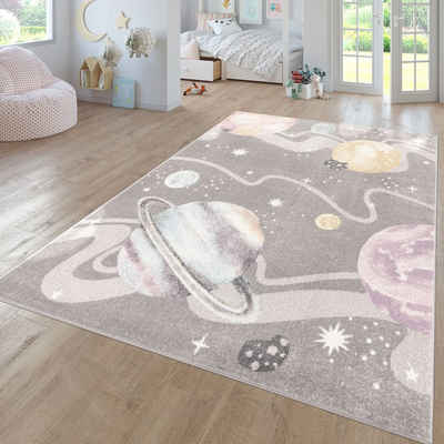 Kinderteppich Teppich Kinderzimmer Kinderzimmerteppich Junge Mädchen Kinderteppich, TT Home, Läufer, Höhe: 13 mm