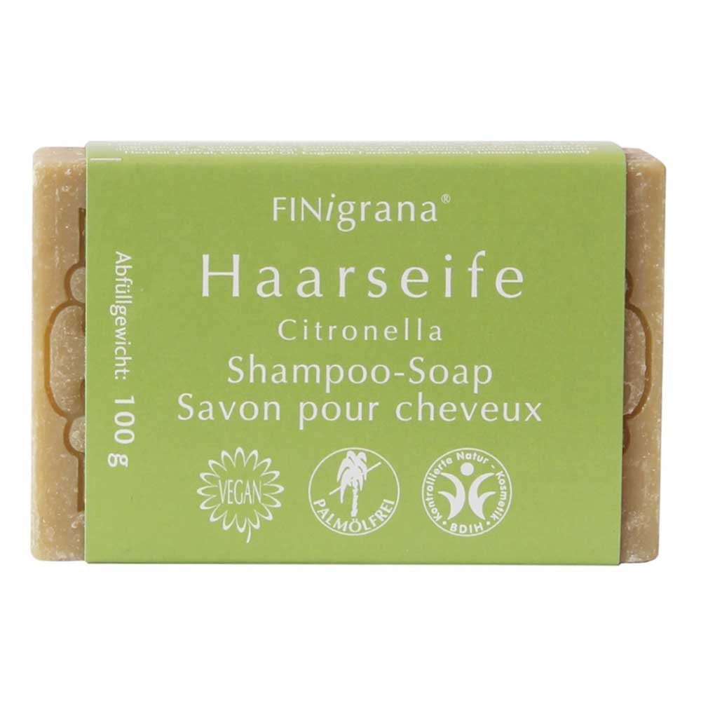 Finigrana Haarseife Aleppo Haarseife - Citronellaöl 100g