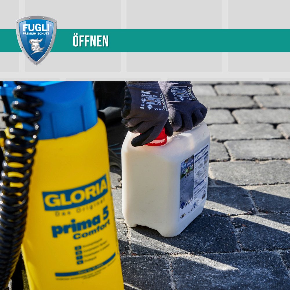 FUGLI® Fugensand Fugenfestiger, optimal bei beschichteten Platten, Risssanierung