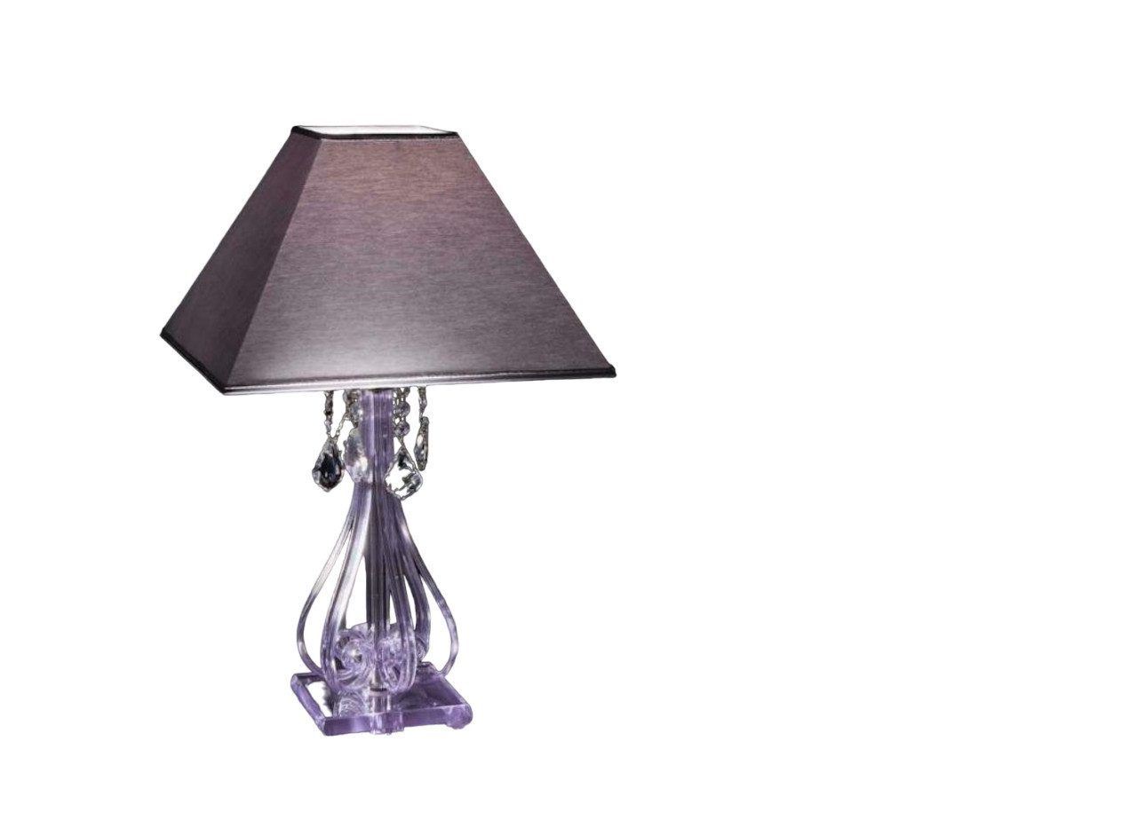 JVmoebel Schreibtischlampe Lampe Leuchte Kristall Tischlampe Elite Bohemia Steh Nachttisch, Warmweiß, Warmweiß