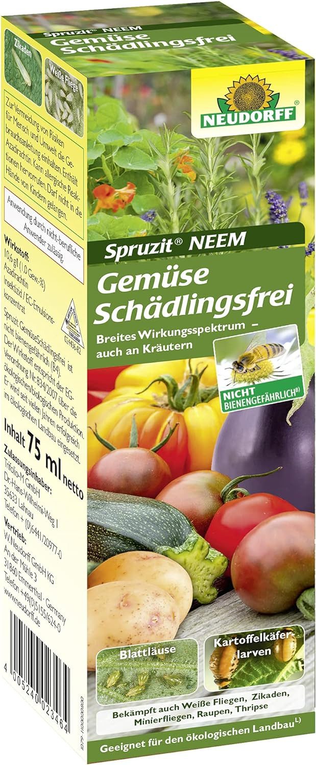 Neudorff Insektenvernichtungsmittel Neudorff Spruzit NEEM GemüseSchädlingsfrei 75 ml