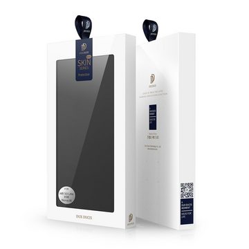 cofi1453 Handyhülle Buch Tasche DUX DUCIS Huawei Nova 8i für Schwarz 6,67 Zoll, Kunstleder Schutzhülle Handy Wallet Case Cover mit Kartenfächern