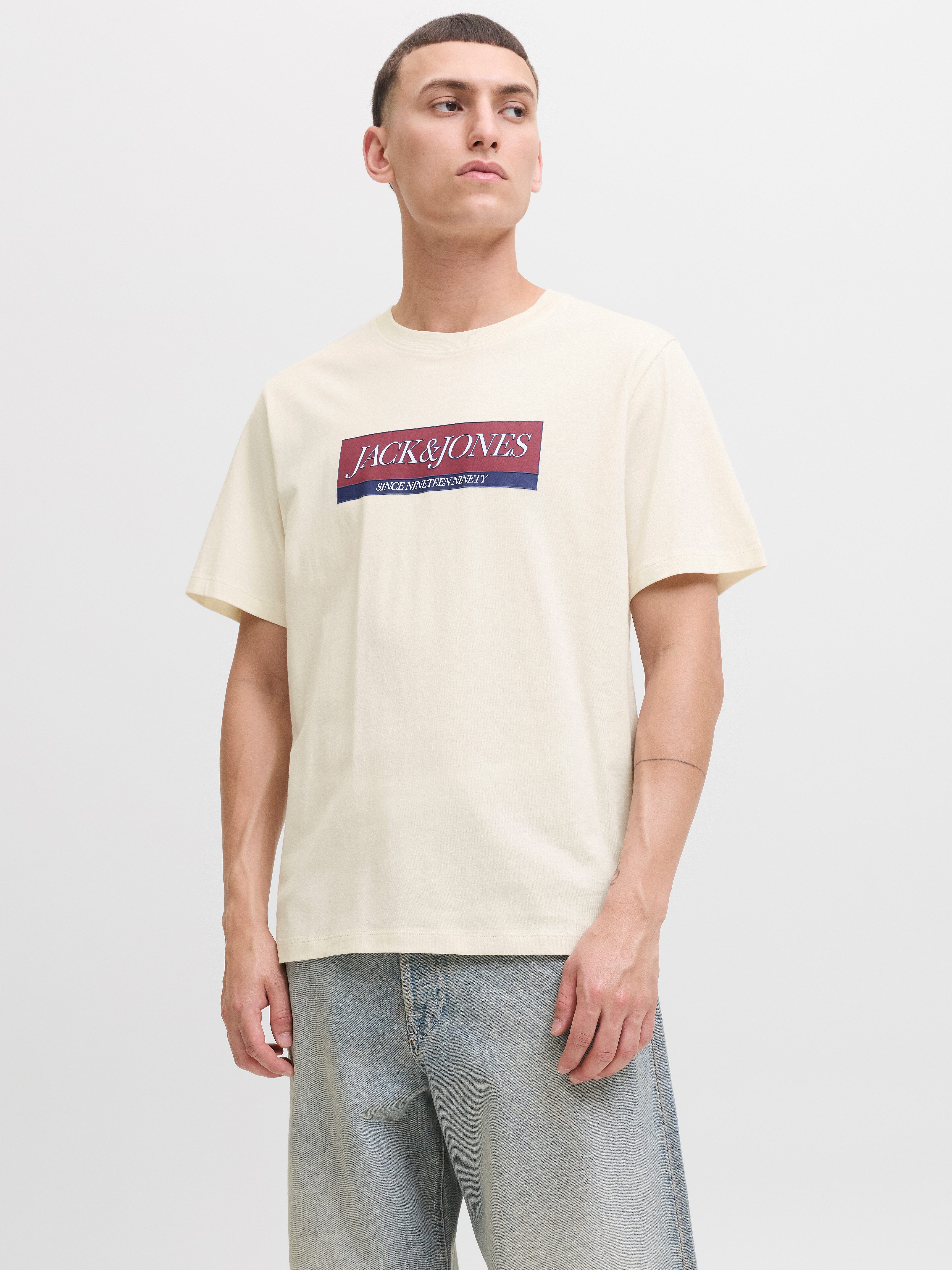 T-Shirt JORINWOOD BLOCK BRANDING TEE SS CN