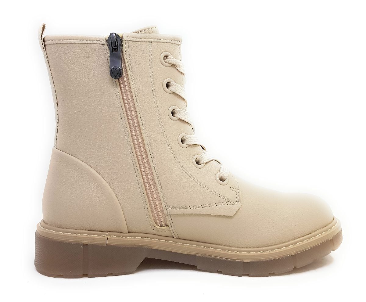 MARCO Schnürstiefelette 403 CREAM Schnürstiefel TOZZI