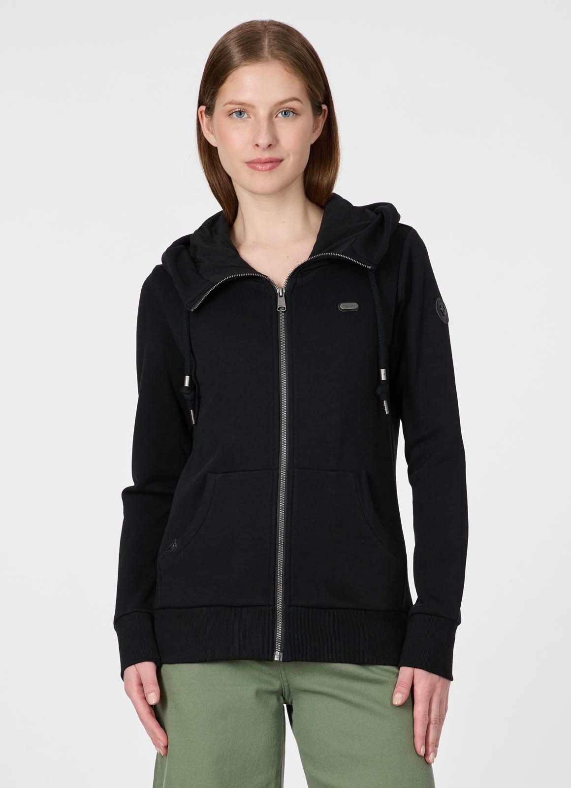 Ragwear Sweatjacke NESKIA ZIP A Bestseller aus elastischer Baumwollmischung, innen unbrushed