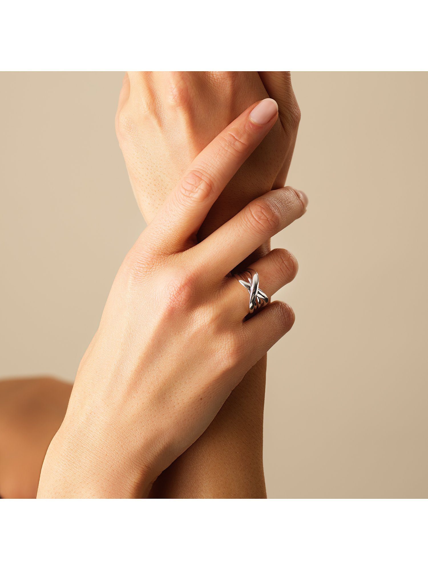 CHRIST Goldring CHRIST Damen-Damenring 585er Weißgold günstig online kaufen