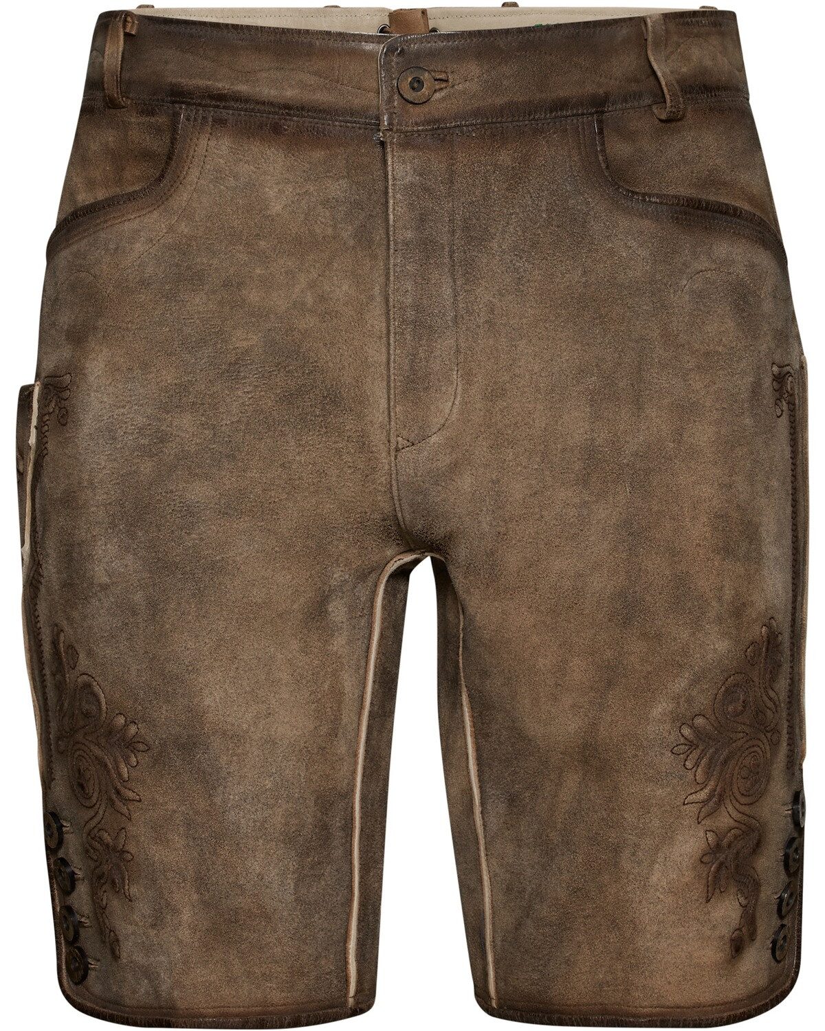 Country Line Trachtenlederhose Kurze Lederhose