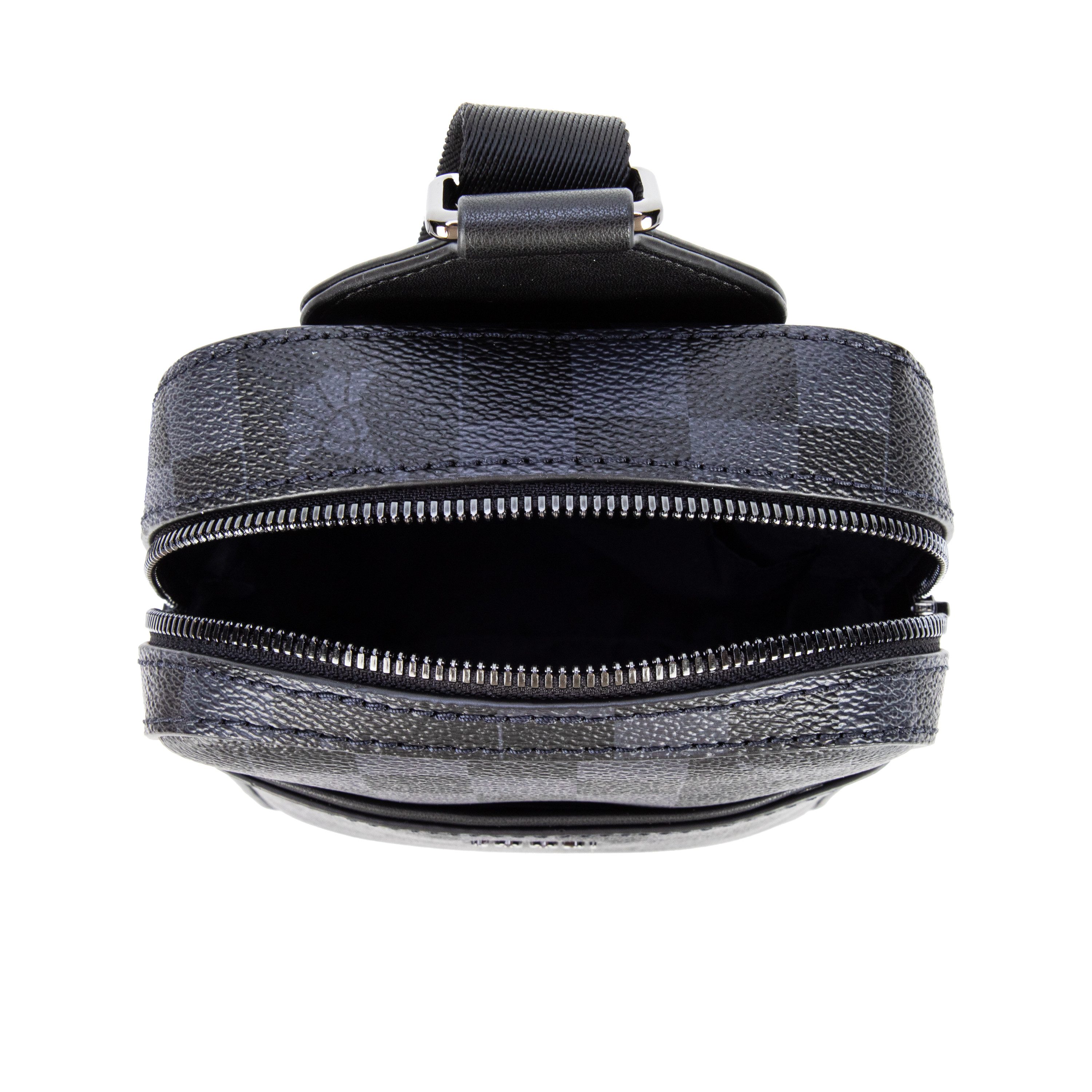 JOOP! Schultertasche cortina piazza slingbag xsvz, Unisex Umhängetasche, Crossbody-Bag mit Schachbrettmuster