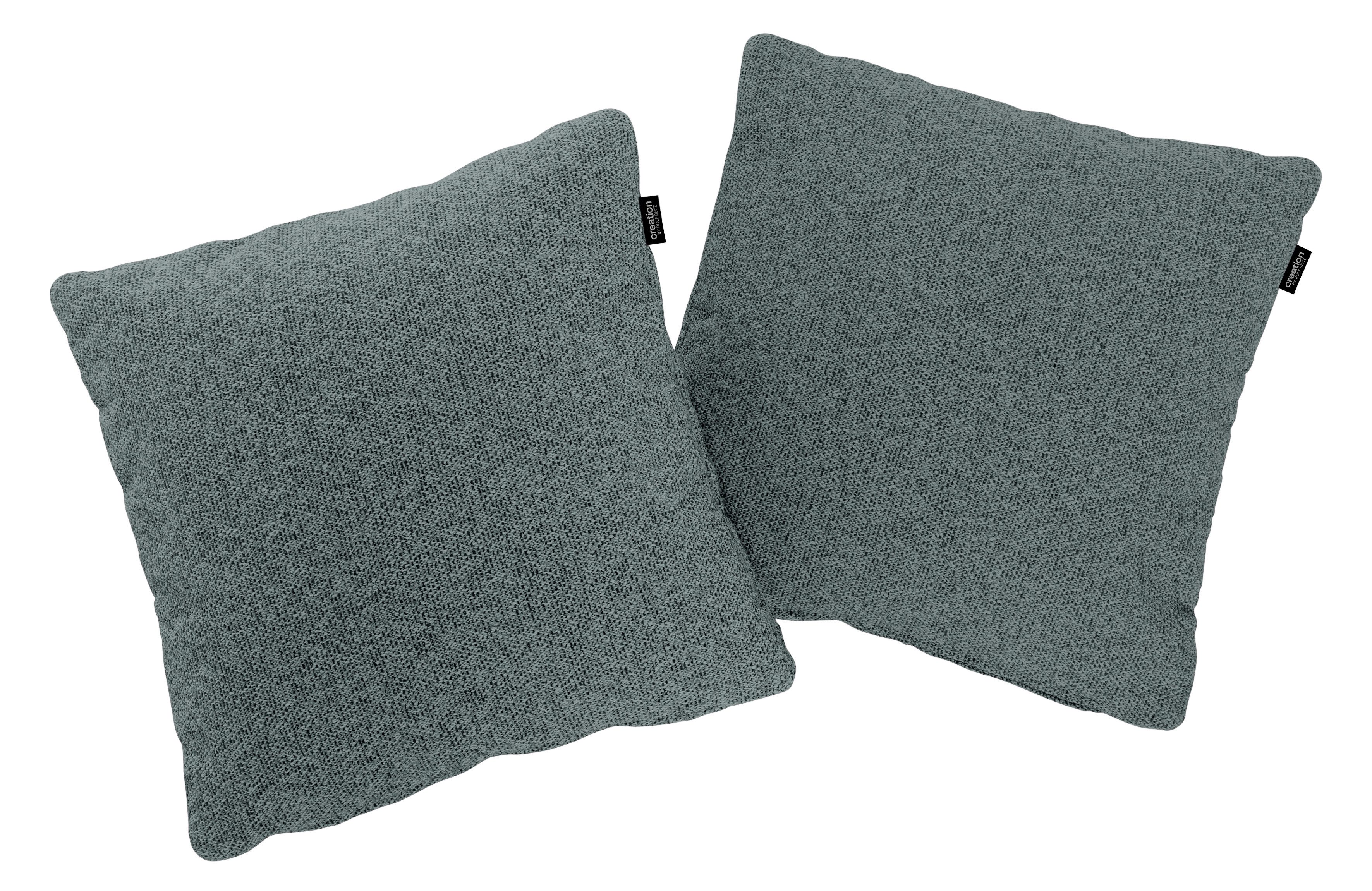 Creation BY ROLF BENZ Dekokissen CR.480, wahlweise in Stoff oder Leder, in drei Größen