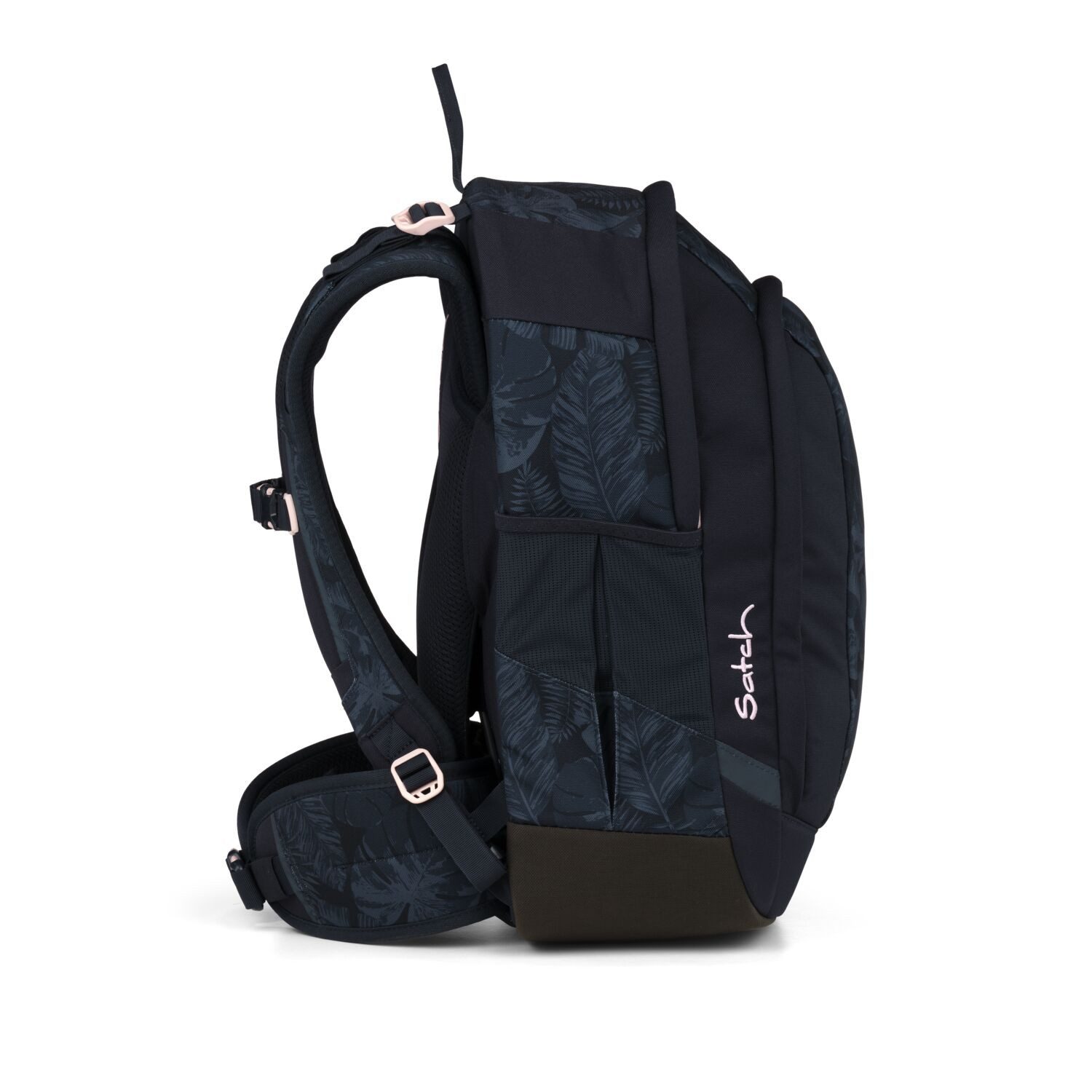 Satch Schulranzen Schulrucksack-Set AIR Midnight Jungle 2-teilig (2-teilig), Schulranzen, ergonomisch, Laptop-Fach, Your-Size-System – Bild 5 von 5