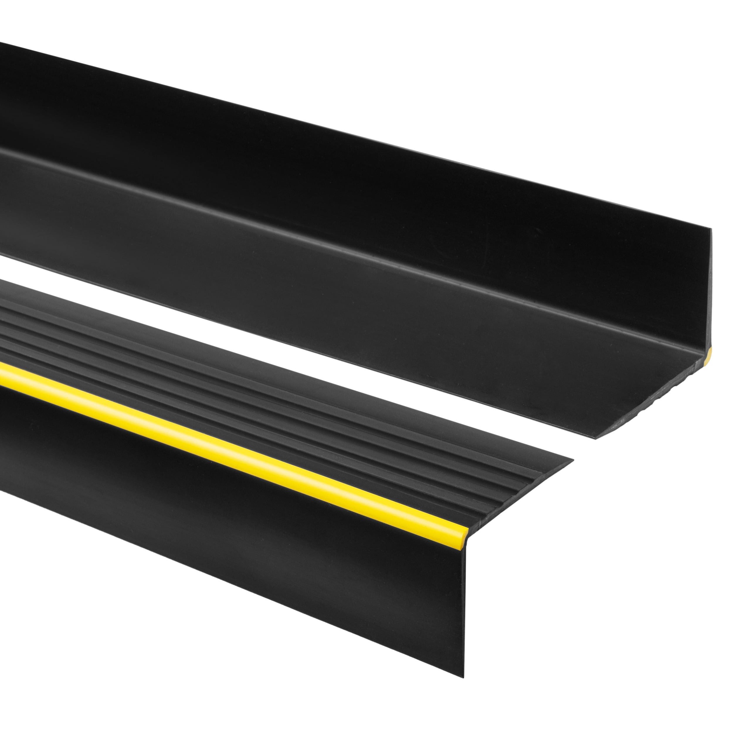 Quest Treppenkantenprofil Warnprofil RD-ON 55 x 40 mm, Antirutsch (1-St), Antirutsch, PVC, 200 cm