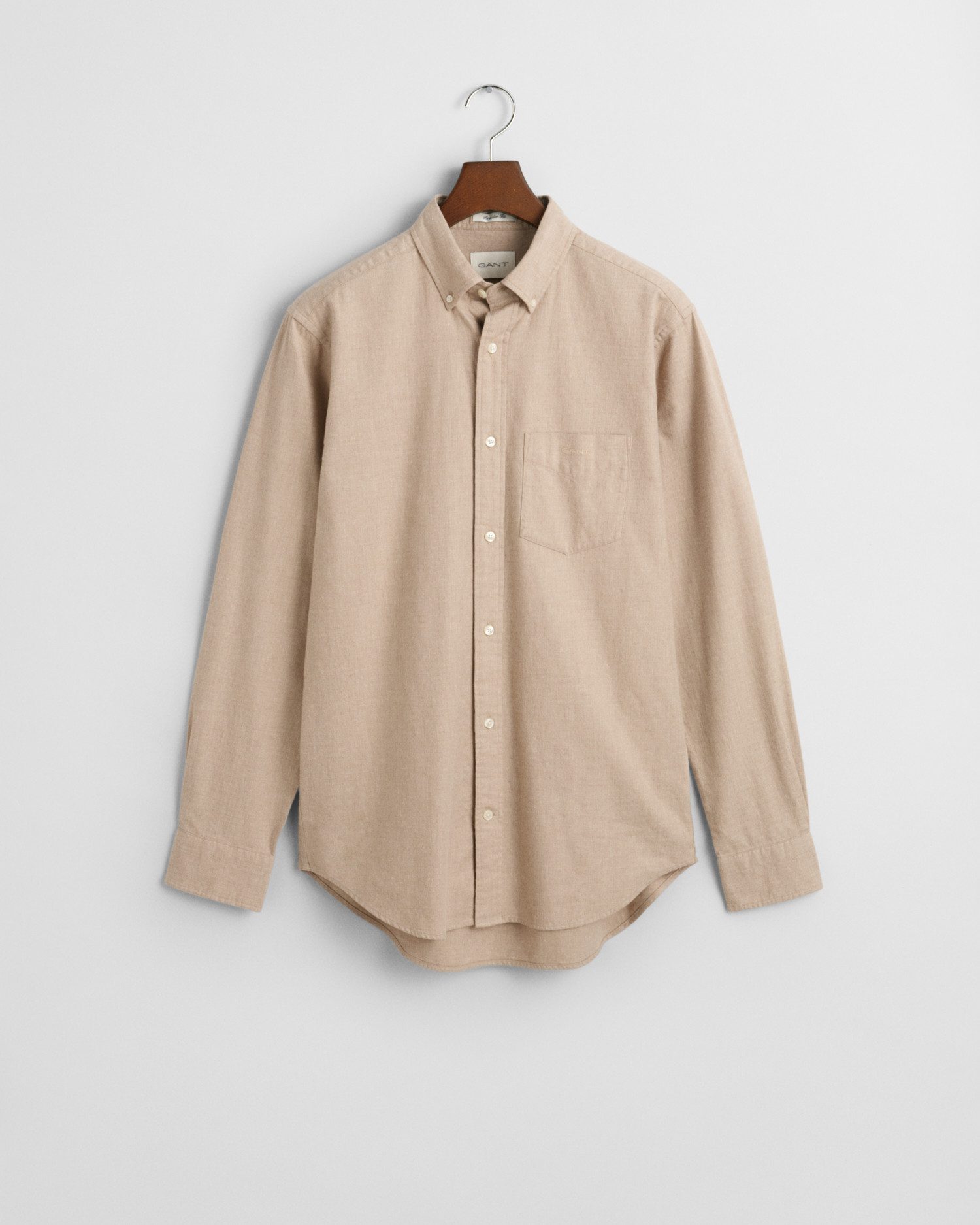 Gant Langarmhemd REG FLANNEL MELANGE SHIRT