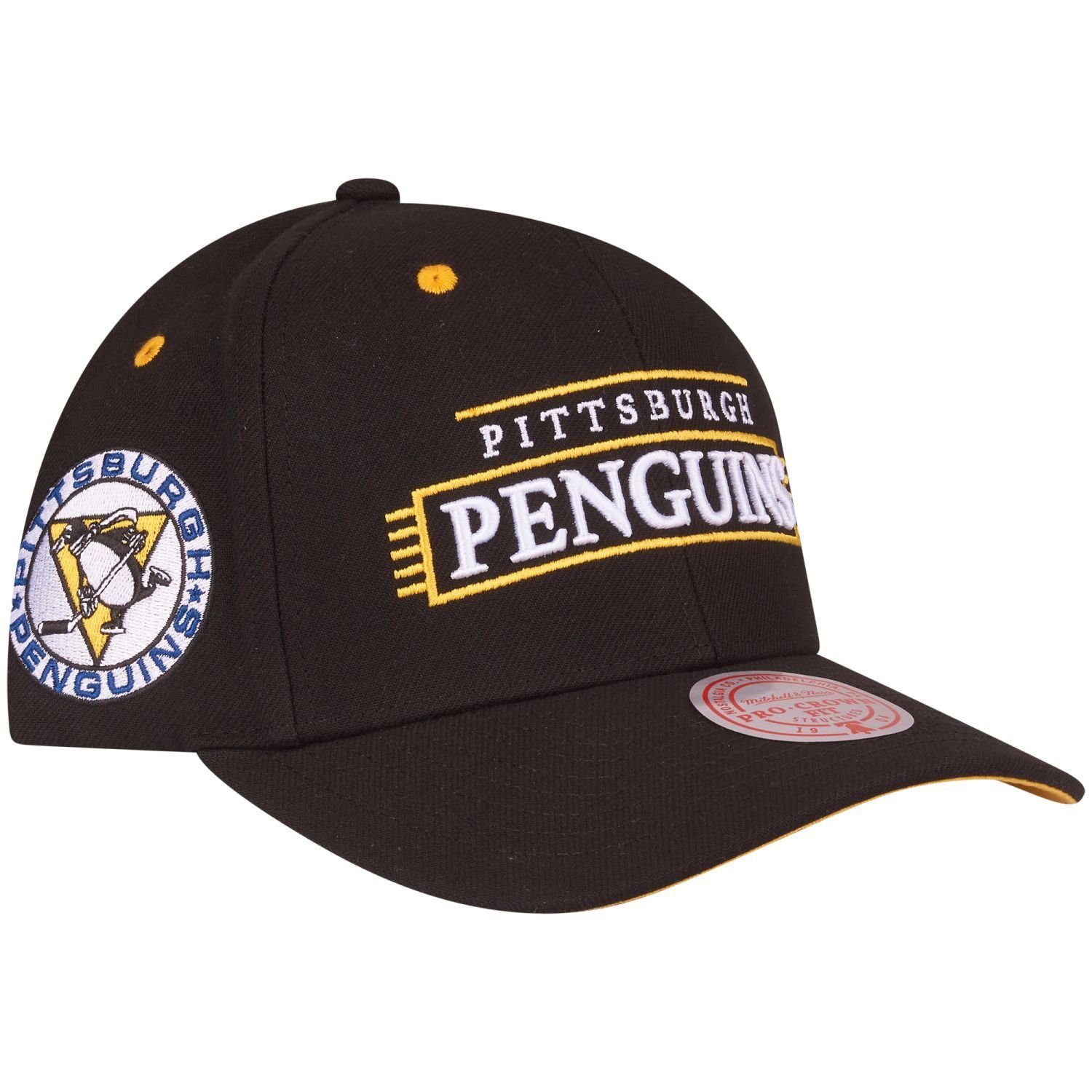 & PRO Mitchell Ness Snapback Pittsburgh LOFI Penguins Cap