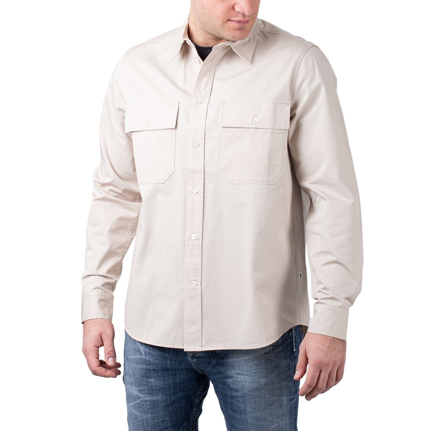WOOD WOOD Langarmhemd Wood Wood Avenir Stripe Flannes Shirt