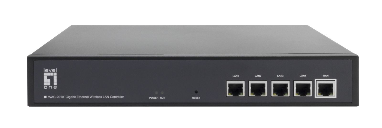 Levelone Gigabit WLAN-Controller für bis zu 128 APs, Schwarz, Metall, Aktivität WLAN-Access Point