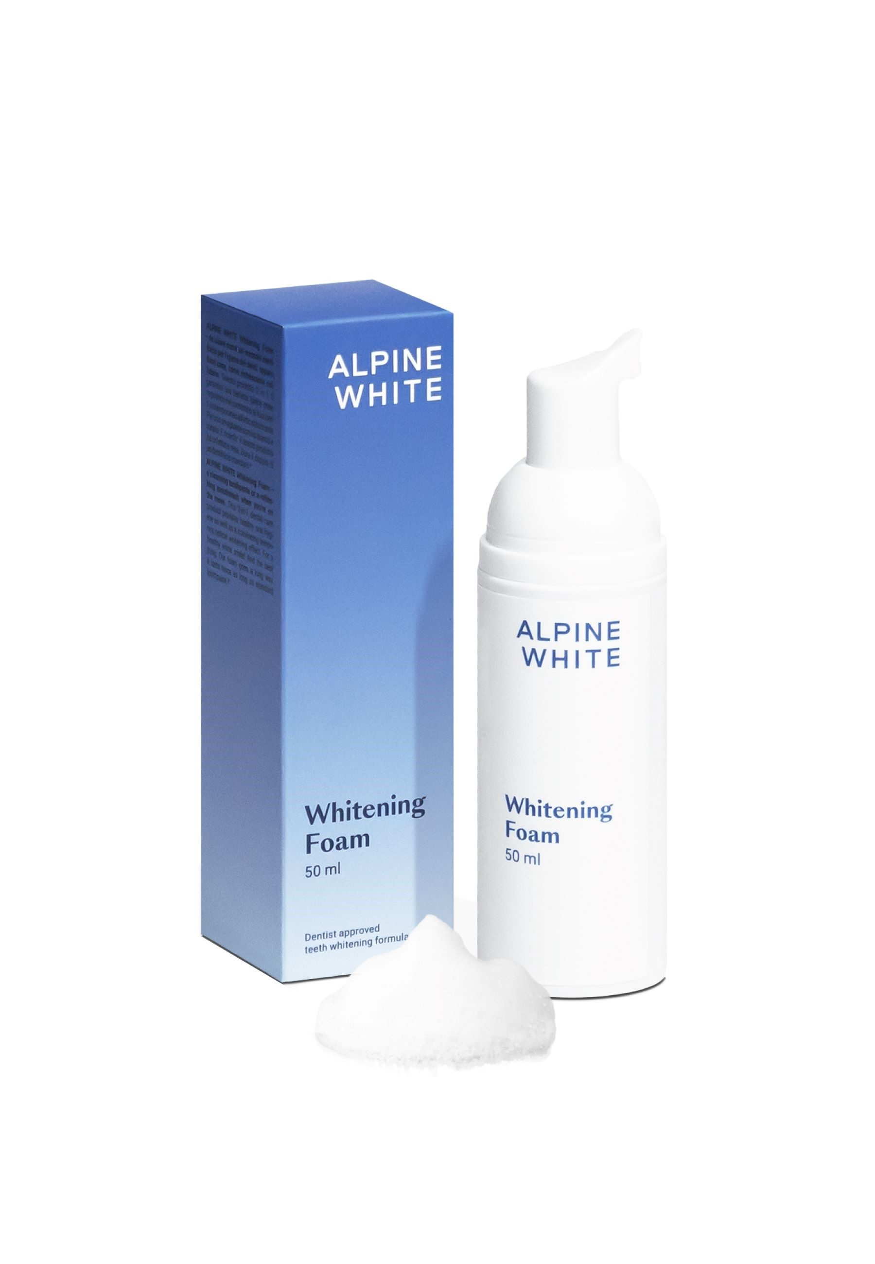 ALPINE WHITE Zahnbleaching-Kit, für sofort weißere Zähne
