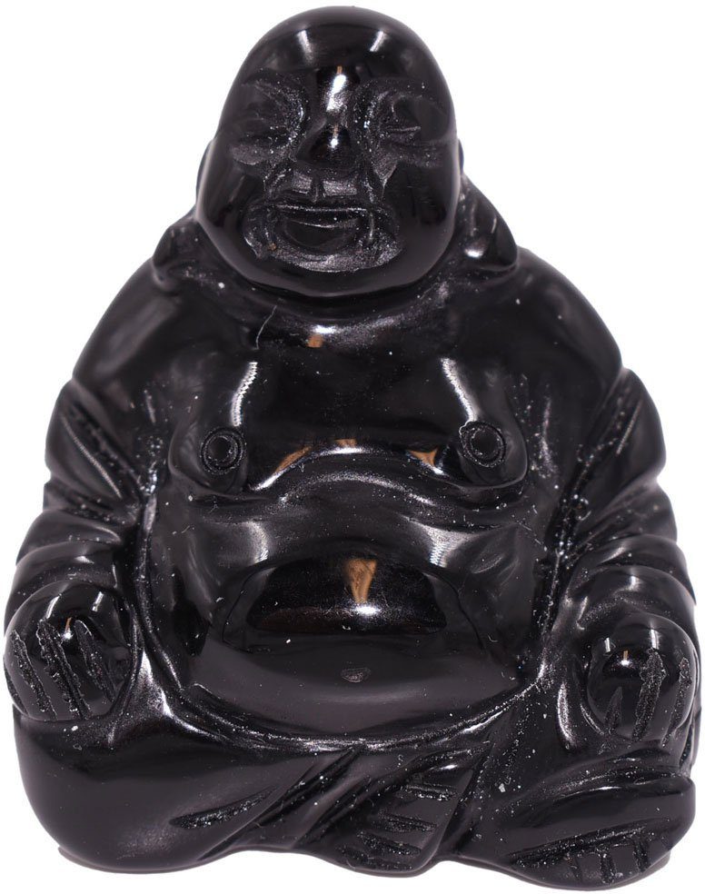 Firetti Buddhafigur Onyx Anlass zu Selbstbewusstsein Edelsteinfigur Geschenk Schmuck Perfekt Kraft Geburtstag, - jedem (1 Weihnachten! St), &