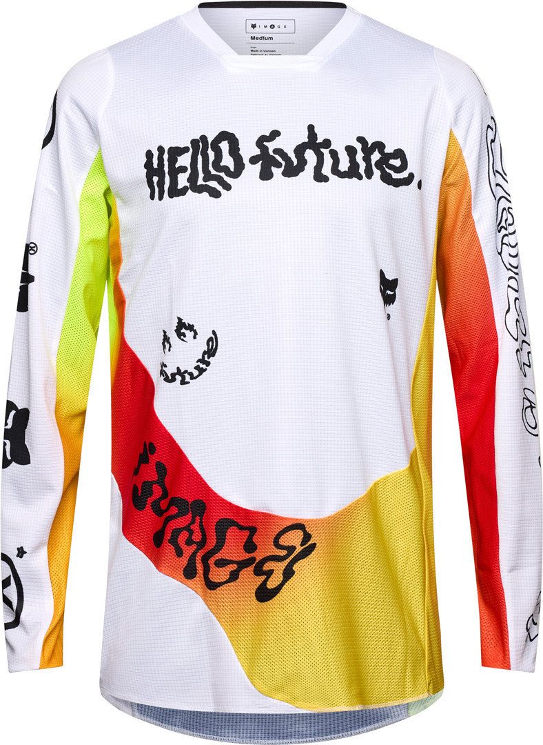 Fox Racing Motocross-Shirt 180 Hello Future Special Edition Motocross Jersey Atmungsaktiv Belüftet belüftet