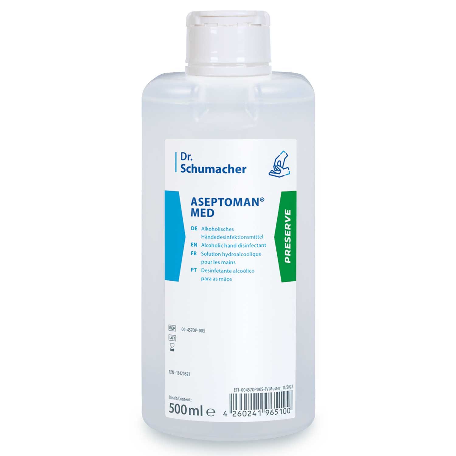 Dr. Schumacher Aseptoman Gel - 150 ml Hand-Desinfektionsmittel