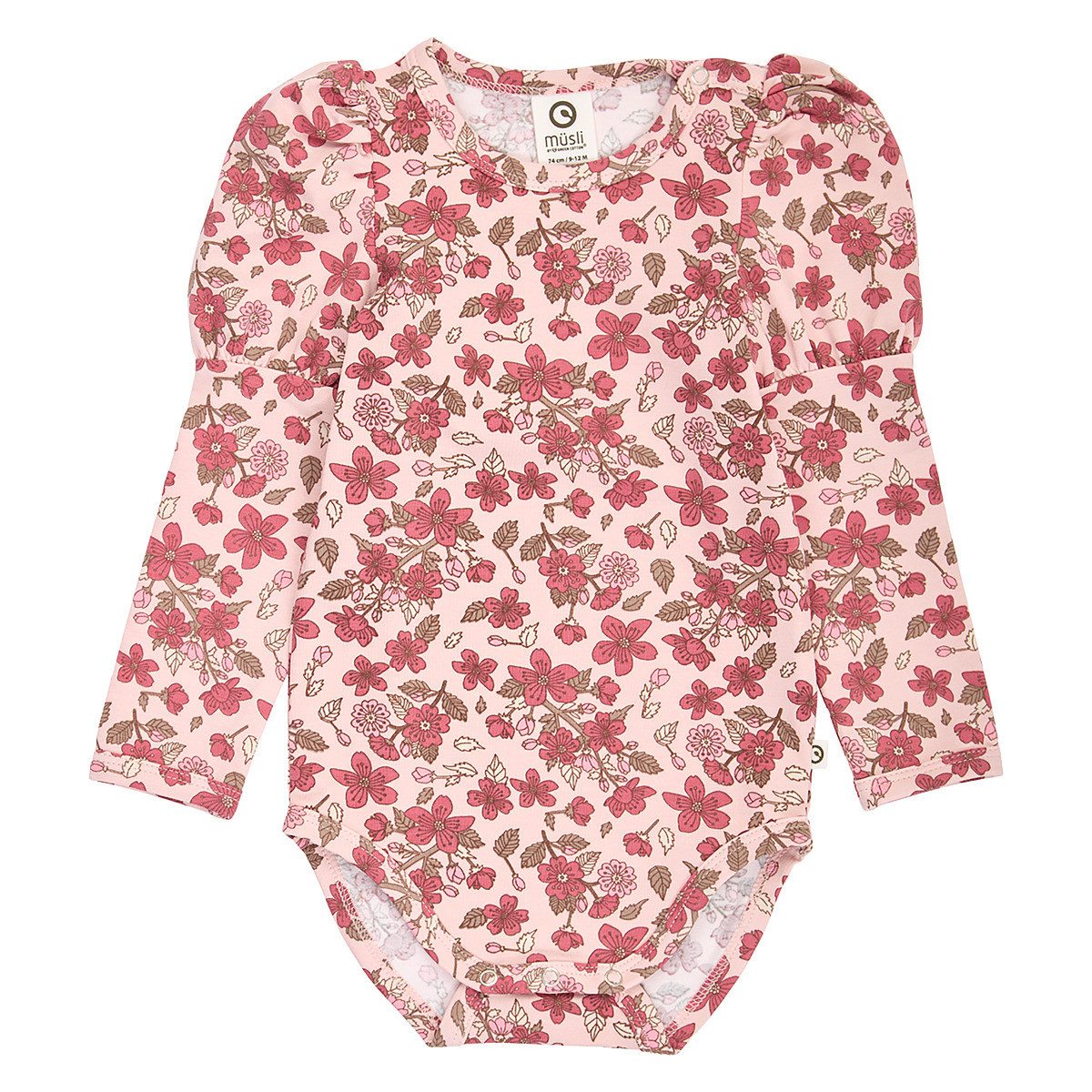 Müsli Langarmbody 1582082600 Mädchen (1-tlg) Langarm Einteiler, Body, Longsleeve-Body, Bodysuit, Stretchbody