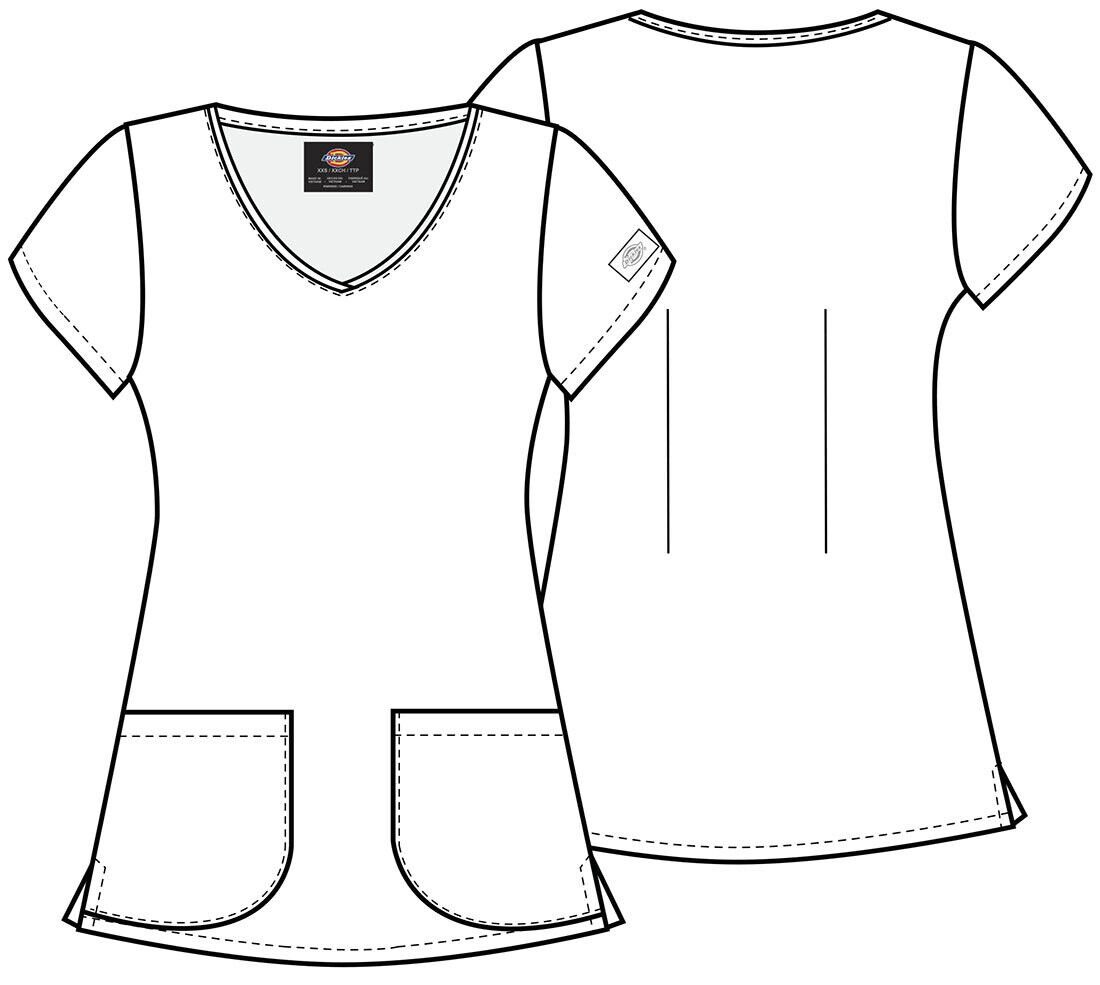 Cherokee Funktionsbluse Bunt bedruckter Damen Kasack "Fillings 4 you" Kasack mit Motiv