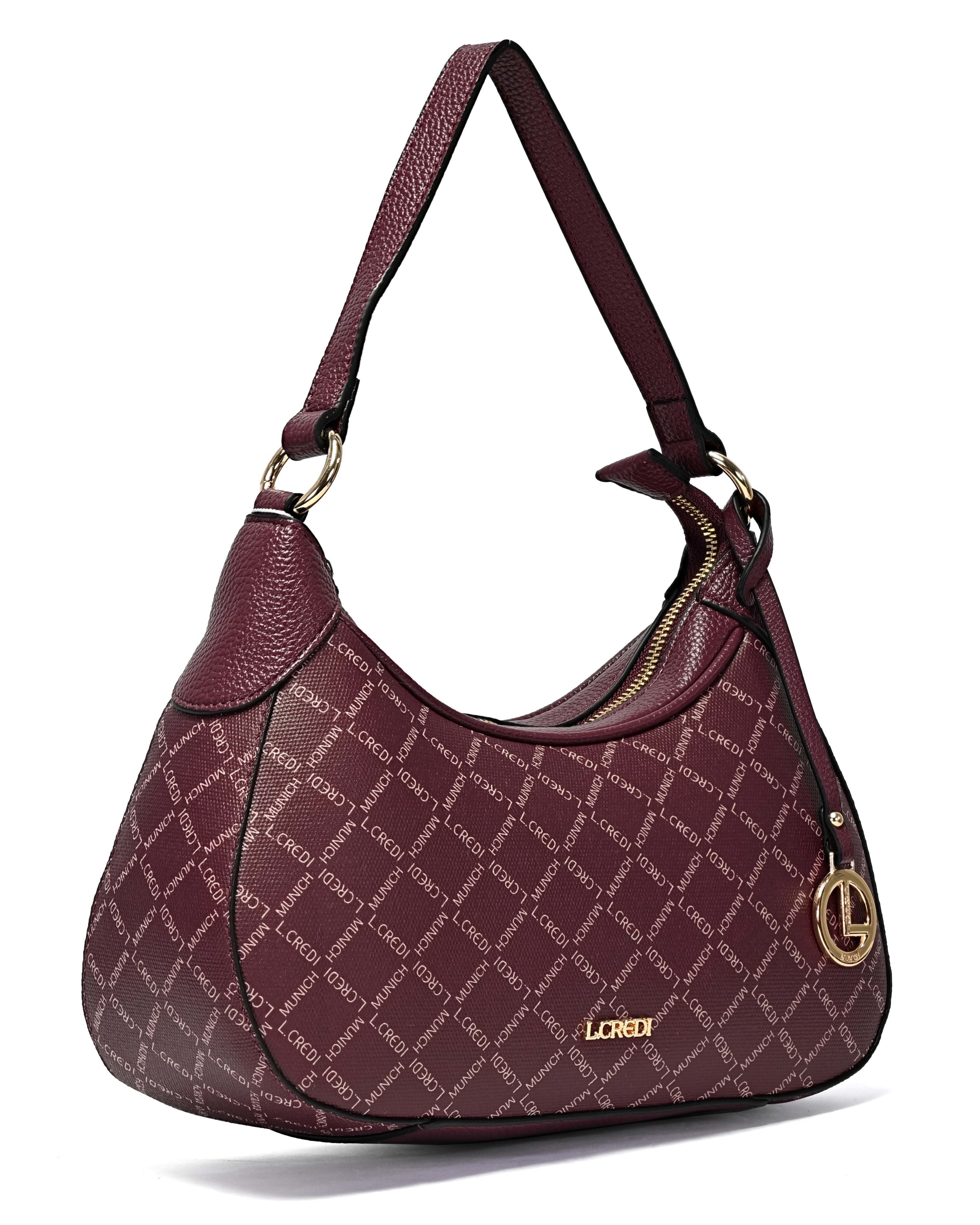 L. CREDI Schultertasche FILIBERTA Hobo, vegan