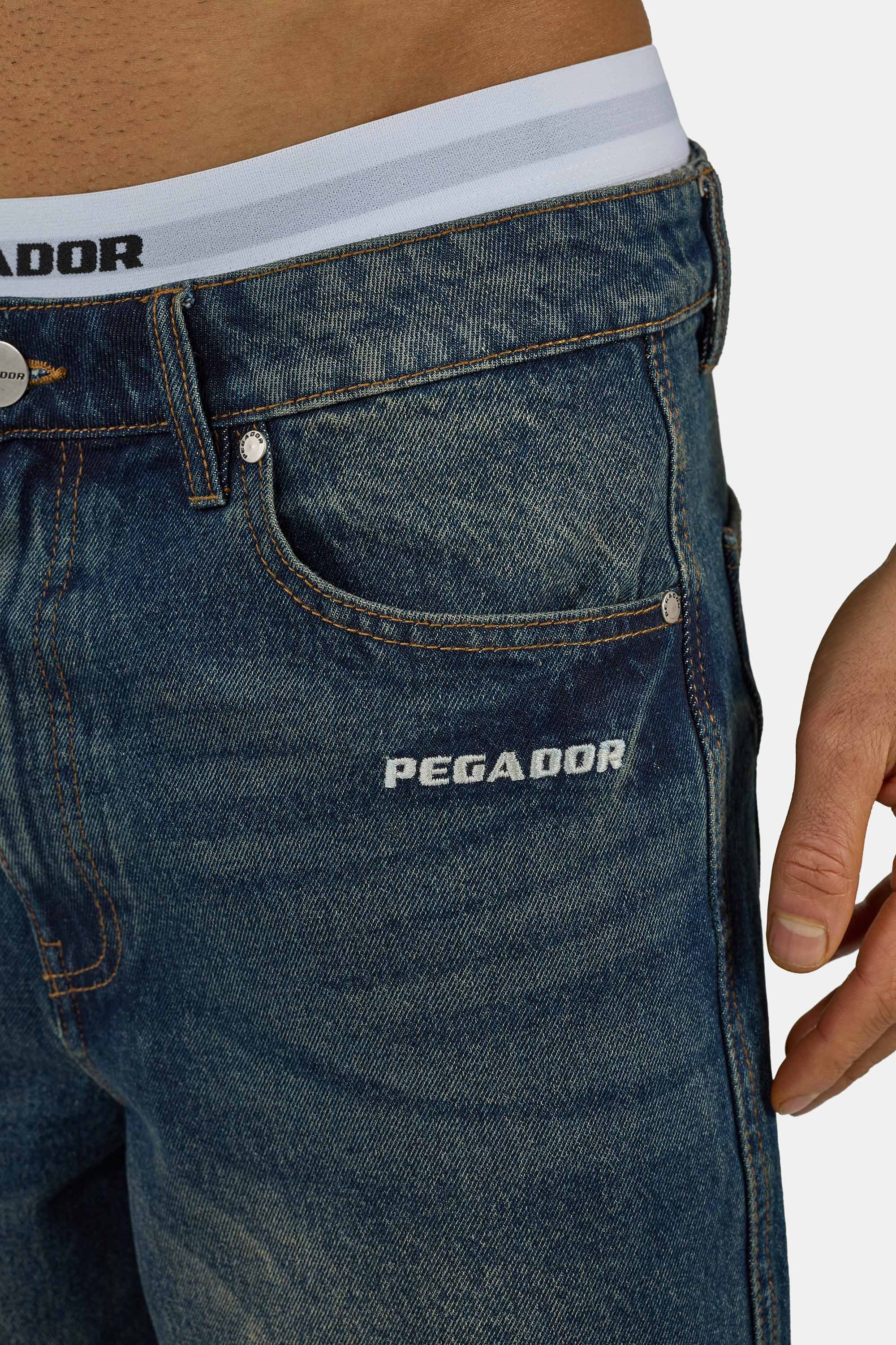 PEGADOR Jeansshorts Kolar Jorts Baumwolle, regular fit – Bild 4 von 5