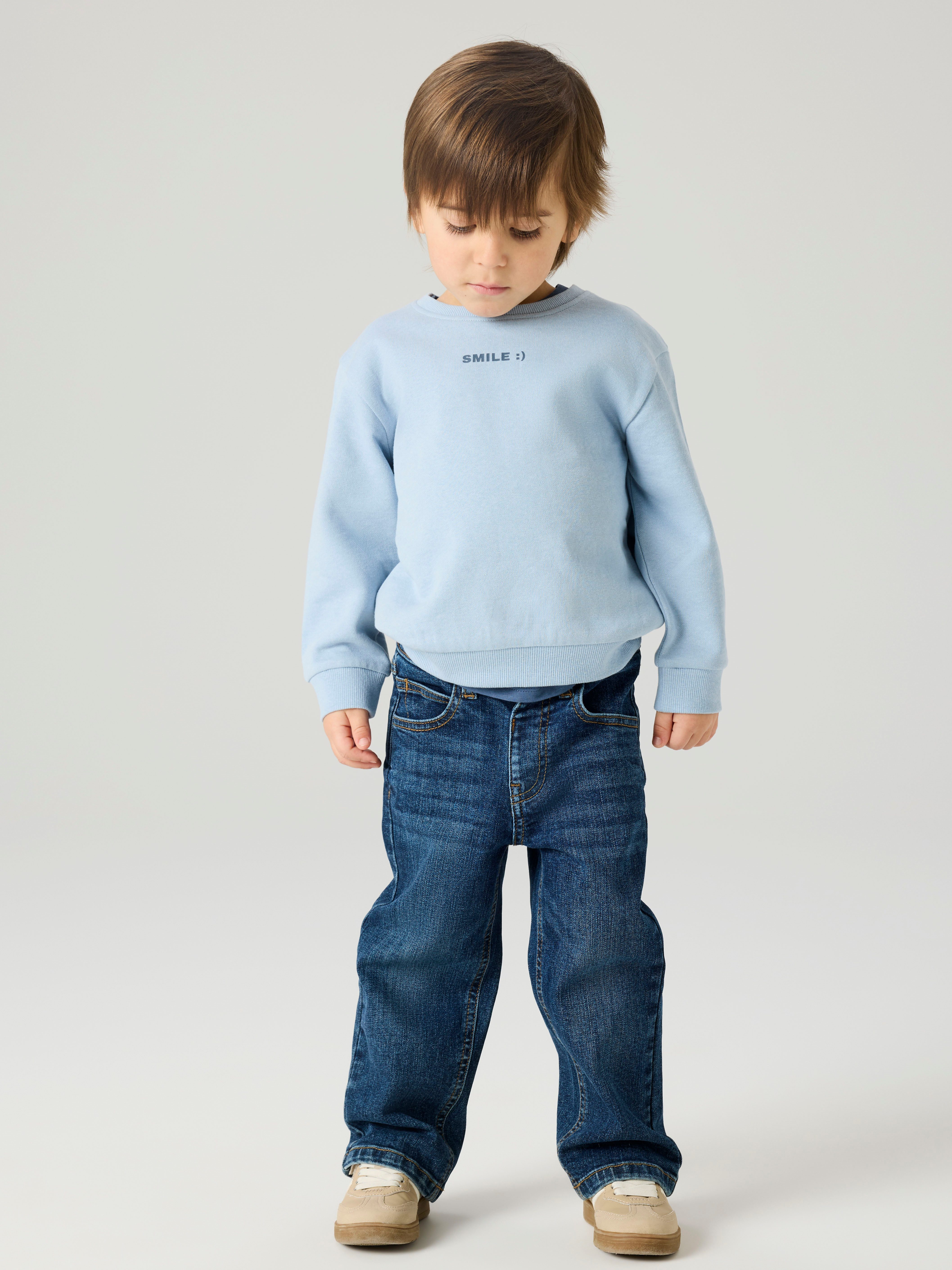 Name It Straight-Jeans NMMRYAN STRAIGHT JEANS 8809-MD TB Baumwollmischung, straight fit