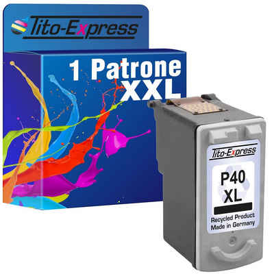 Tito-Express ersetzt Canon PG-40 PG40 XL Black Tintenpatrone (für Pixma Inkjet MP140 MP450 iP1200 iP2200 iP2500 iP2600 MX300)