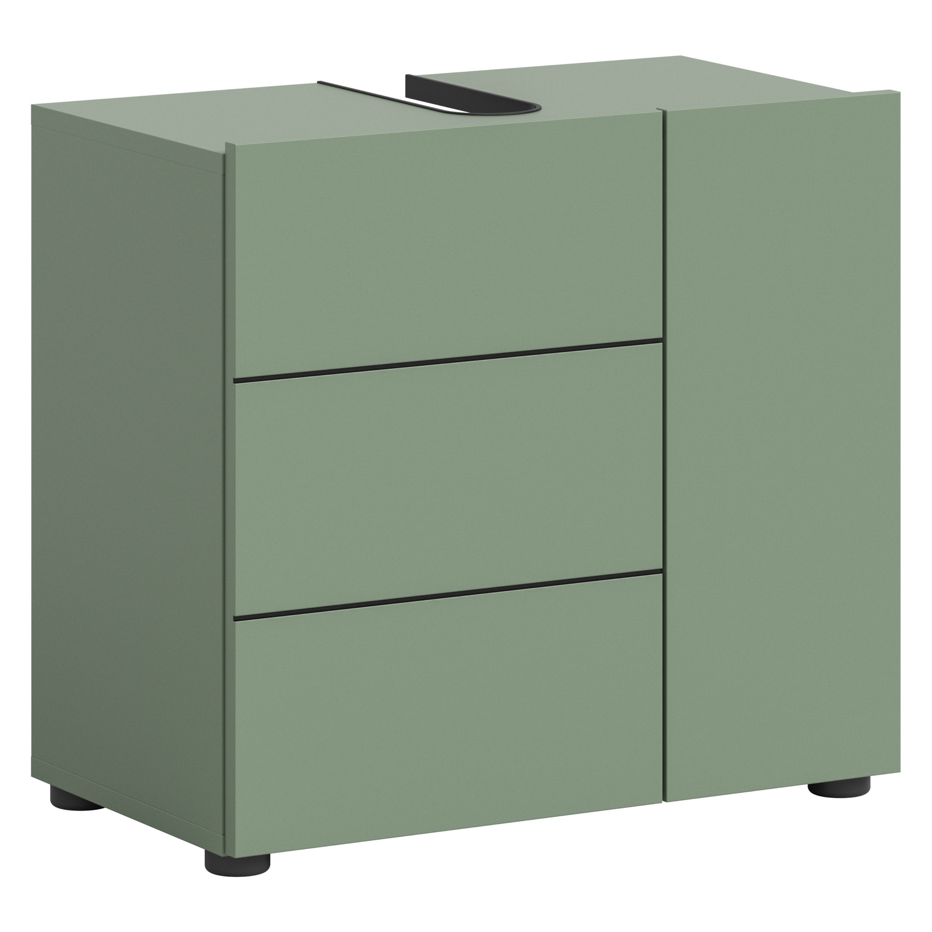 furnling Waschbeckenunterschrank Vera Badschrank mit wasserabweisender Ober günstig online kaufen