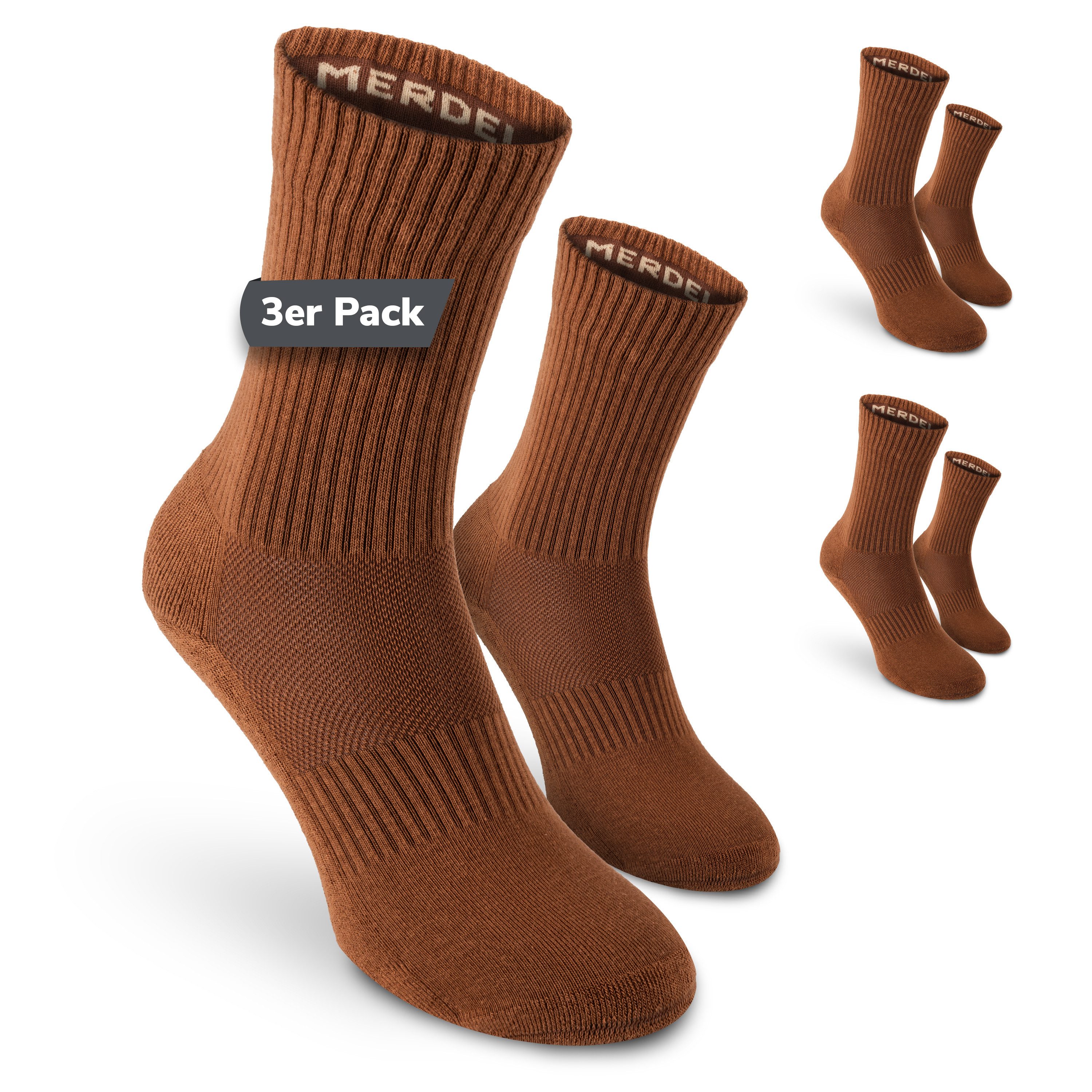 SAFERSOX Sportsocken Tanzsocken (Set, 3er Pack) Ohne Grip für saubere Drehungen, ohne sichtbares Logo