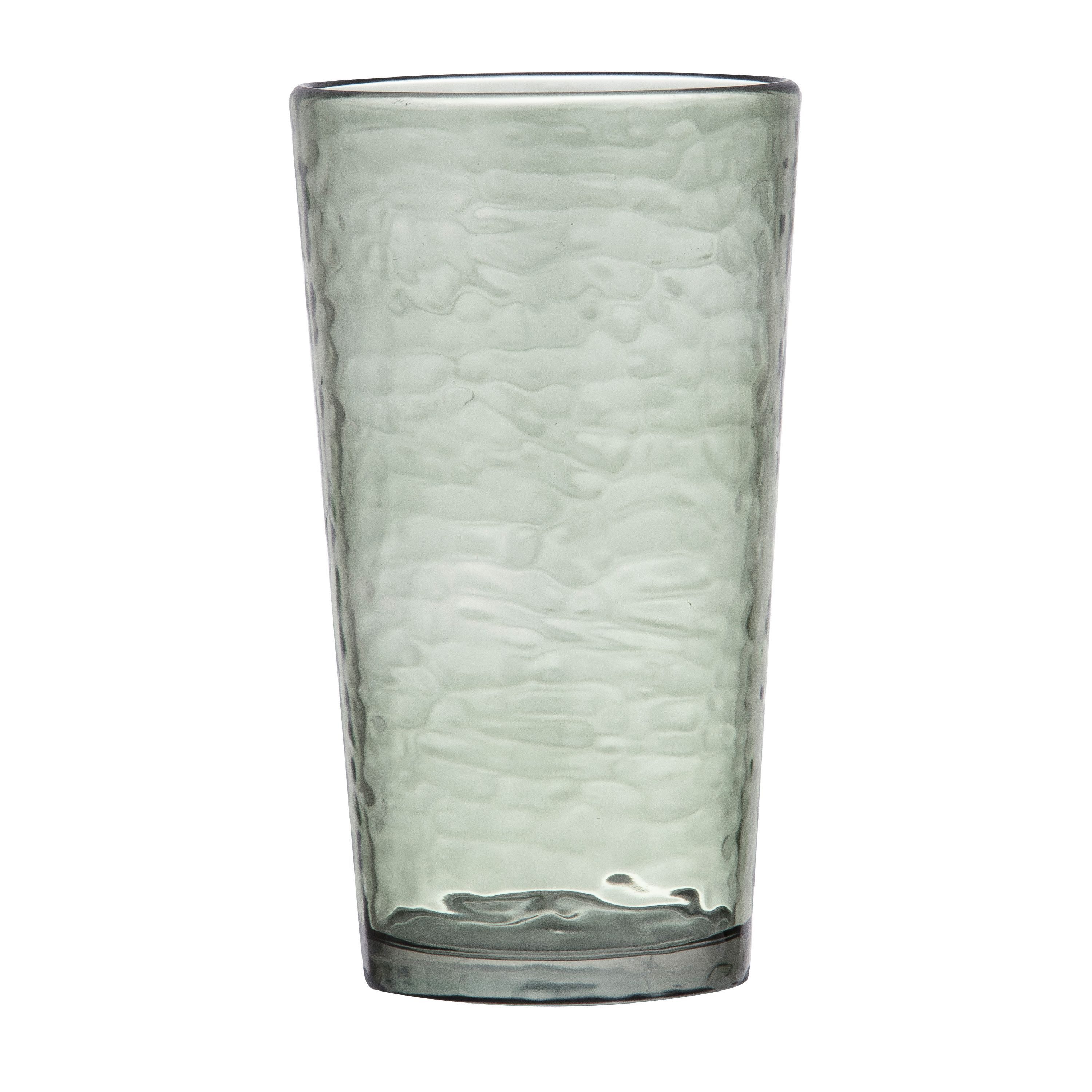 Ladelle Longdrinkglas, Acryl, Wirkt wie Glas, Outdoor, Strapazierfähig, Modern, Acryl, 590ml