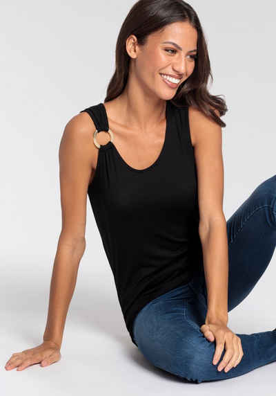 Laura Scott Tanktop mit V-Ausschnitt - NEUE KOLLEKTION