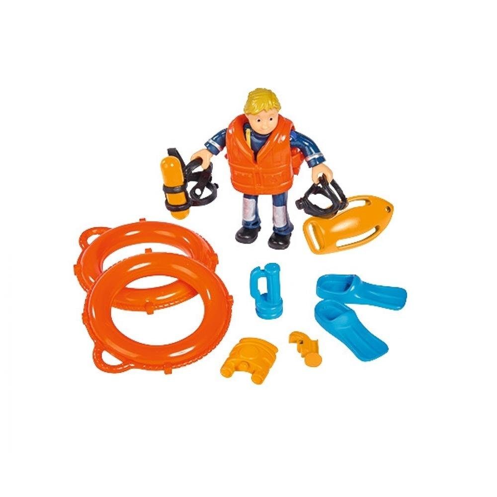 SIMBA Spielzeug-Boot Feuerwehrmann Sam Neptune, mit Penny Figur im Tauchoutfit