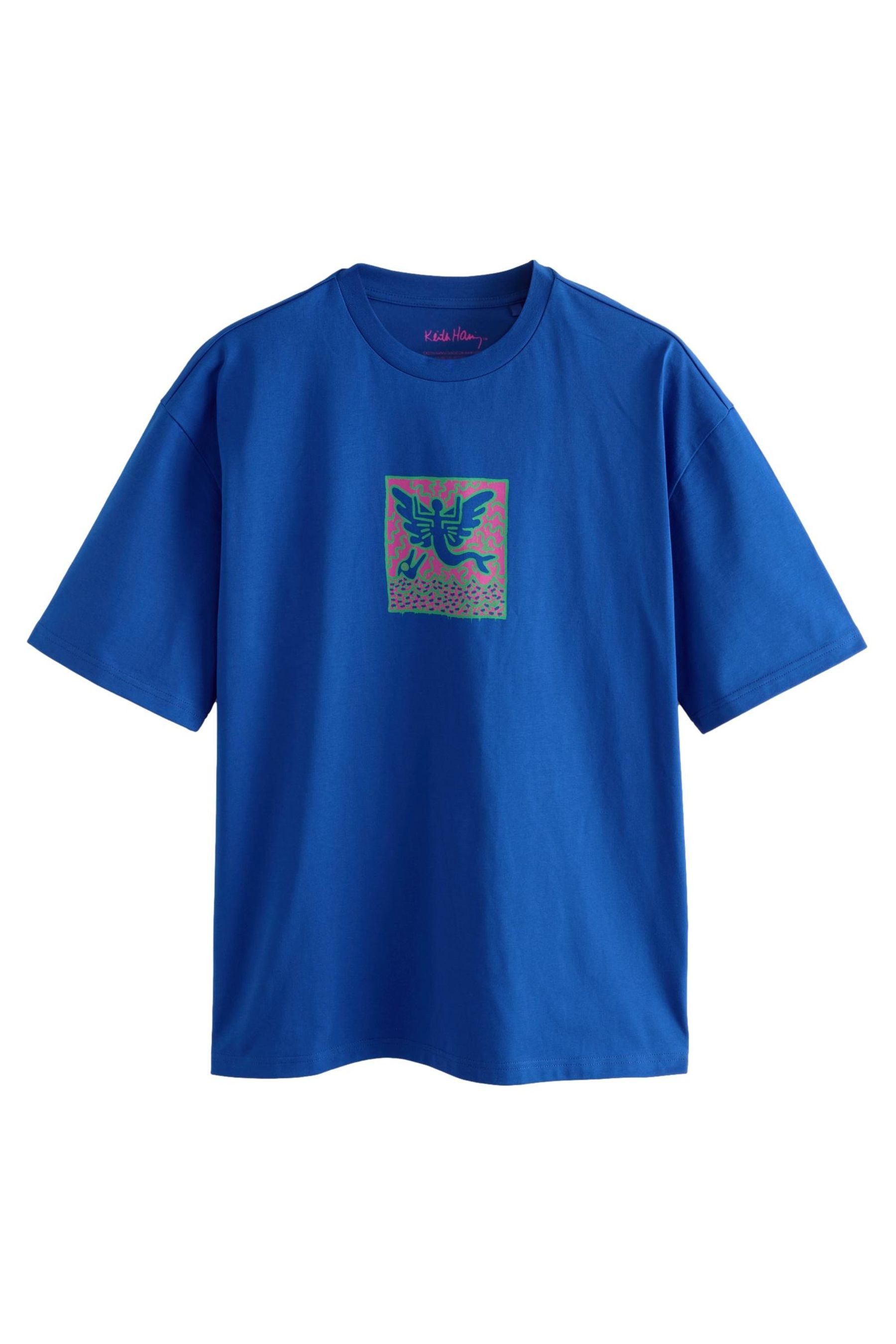 Next Print-Shirt Lizenziertes T-Shirt, Keith Haring-Print (1-tlg) günstig online kaufen