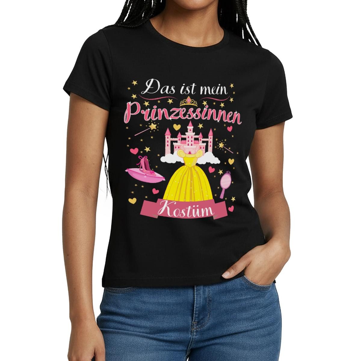 Spreadshirt T-Shirt Das Ist Mein Prinzessinnen Kostüm Karneval Frauen T-Shirt (1-tlg)