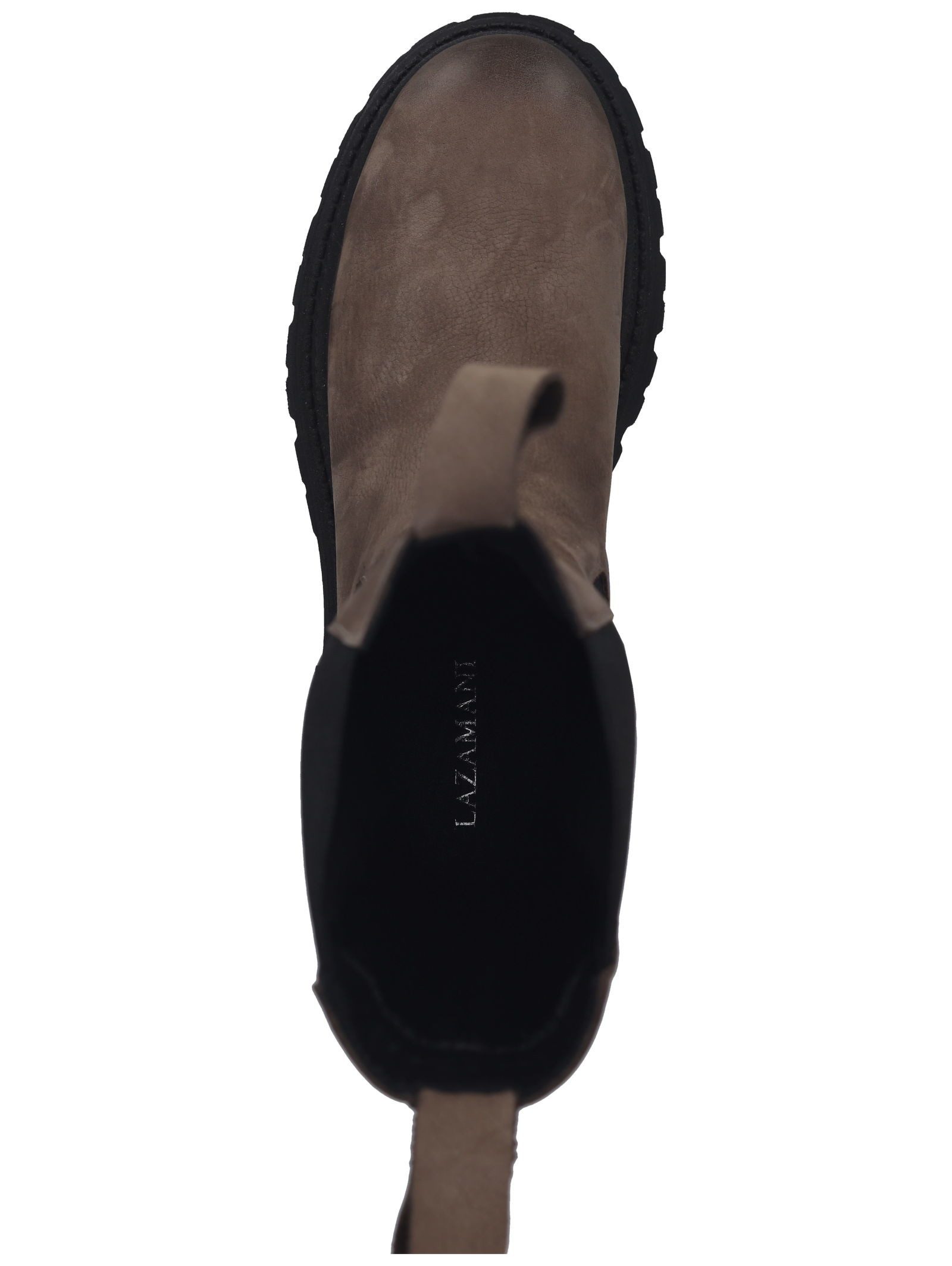 Lazamani Lazamani Stiefelette Nubukleder/Textil Stiefelette