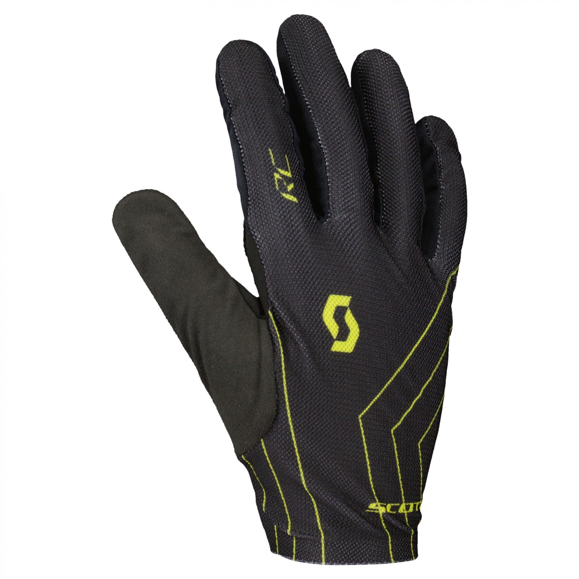 Scott Fleecehandschuhe Scott Rc Team Lf Glove Accessoires Black - Sulphur Yellow