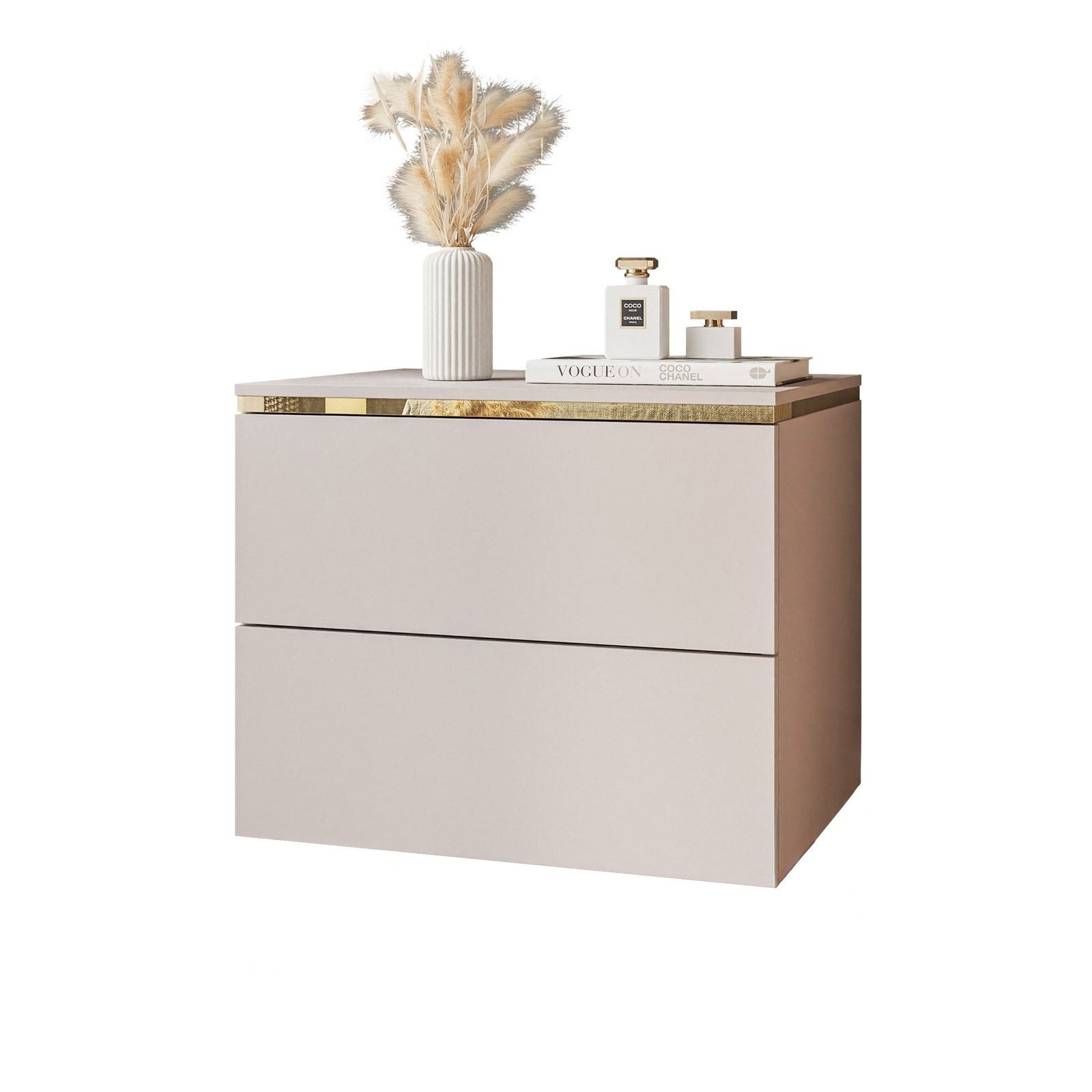 Lookway Nachttisch Hängende AURORA II KASCHMIR mit LED-Beleuchtung (1x Nach günstig online kaufen