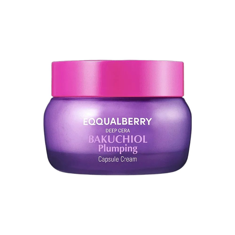Eqqualberry Tagescreme Eqqualberry Deep Cera Bakuchiol Plumping Capsule Cream