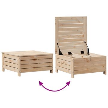 vidaXL Gartenlounge-Set 5-tlg. Garten-Lounge-Set mit Kissen Massivholz Kiefer, (1-tlg)