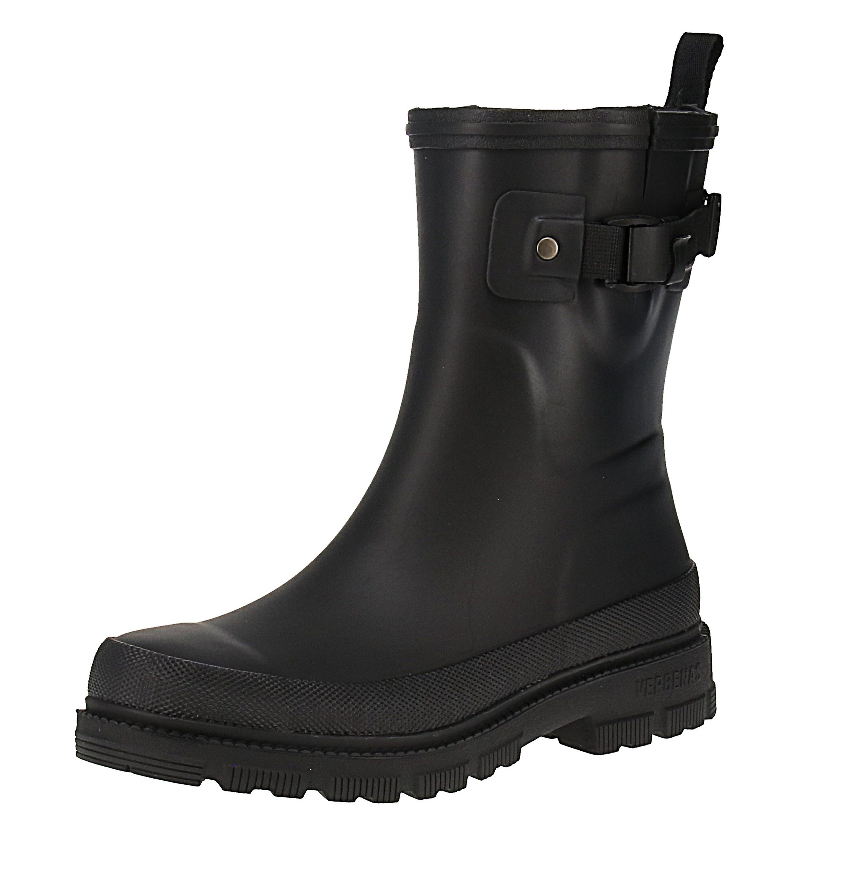 VERBENAS Verbenas 9302191189 Lina Smooth - Damen Boots - Black-Black Stiefel