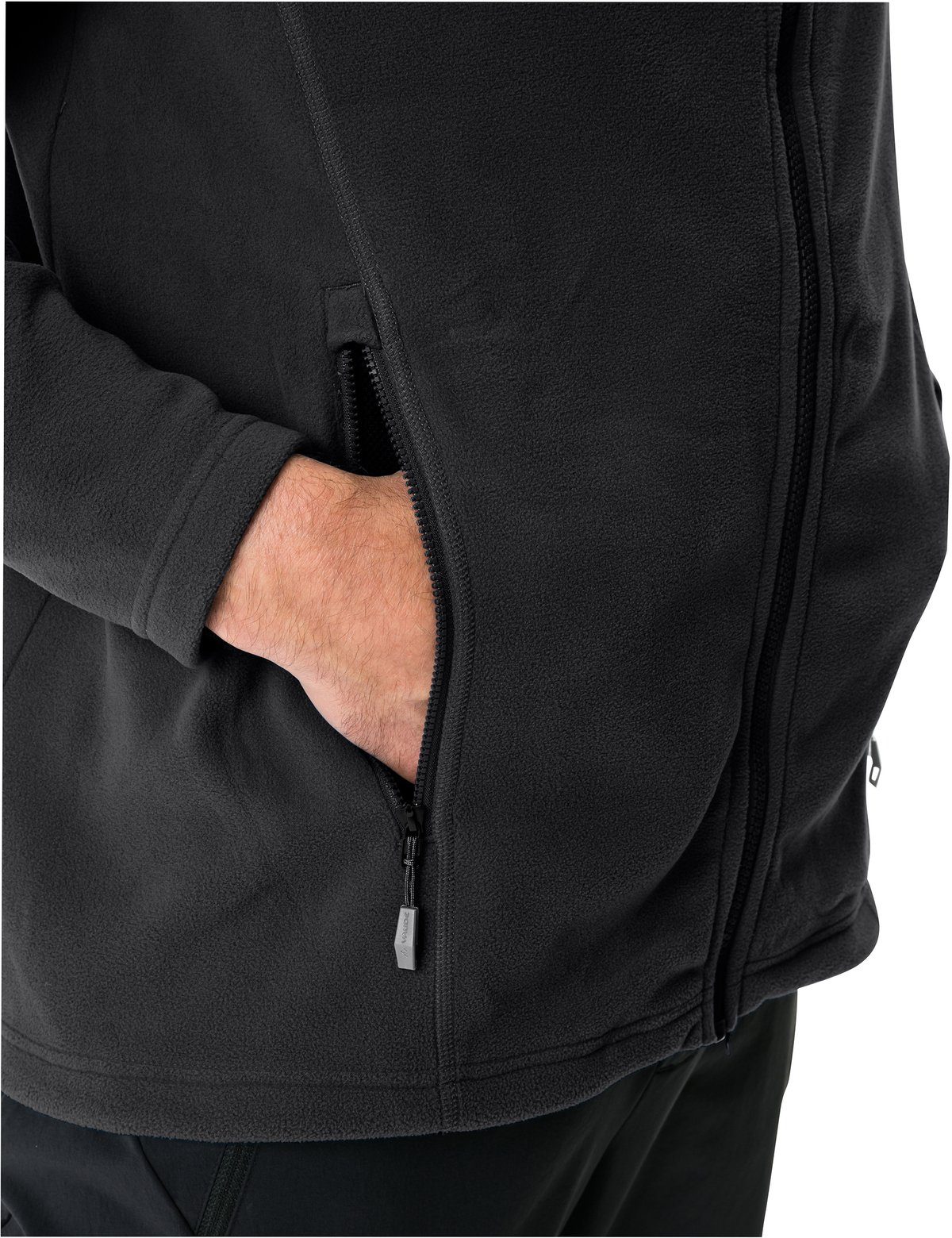 VAUDE Outdoorjacke Men's black (1-St) Jacket Rosemoor Klimaneutral kompensiert Fleece II