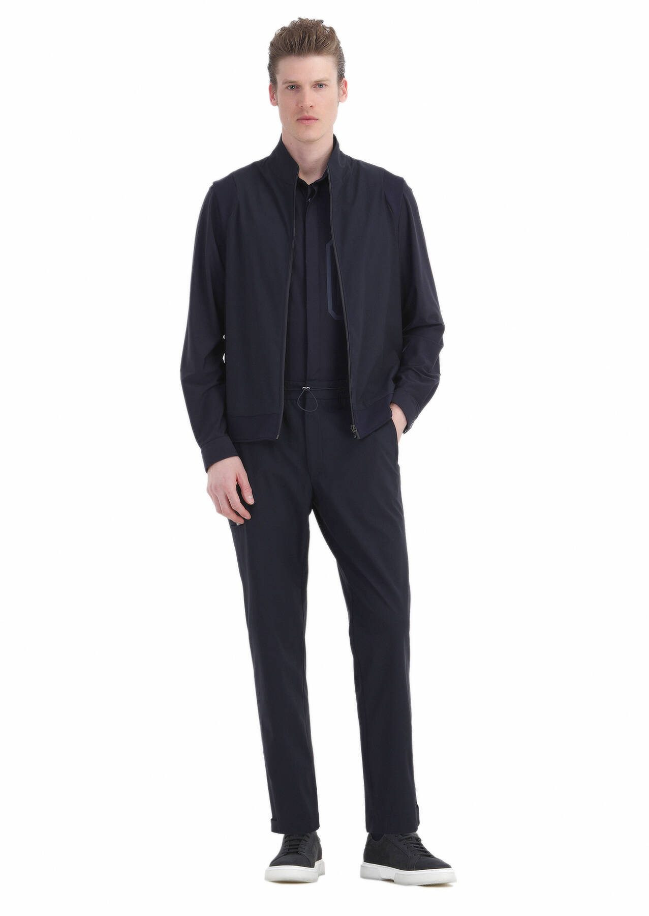 RAMSEY Jogger Pants Gestrickte Jogging-Fit-Sporthose