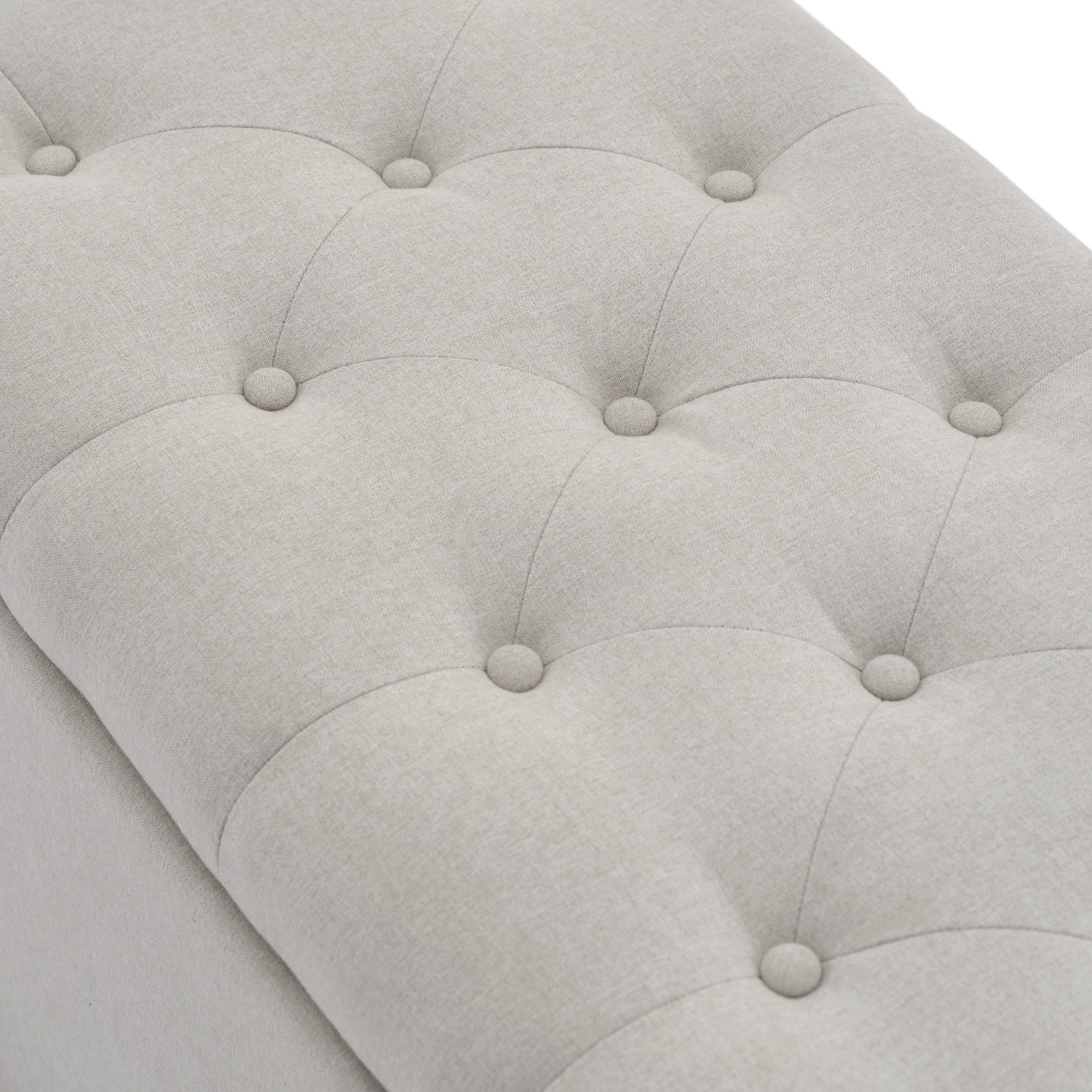 i@home Bettbank Betthocke Samt mit Stauraum (Polsterbank 140 cm Sitzhocker & Aufbewahrungsbox in einem, 1-St., Ziersteppung), elegante Betthocker für Schlafzimmer