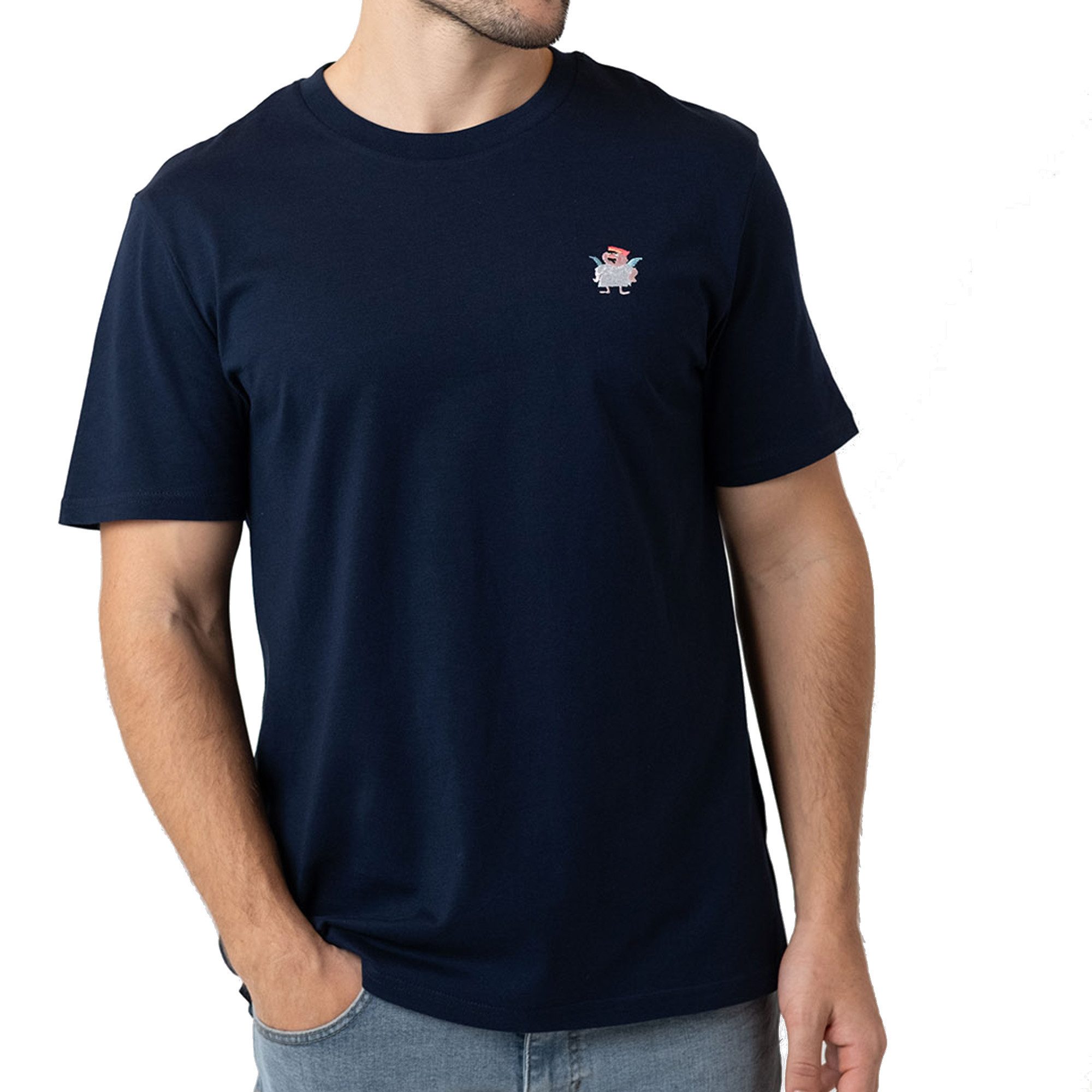 Bavarian Caps T-Shirt Bavarian Caps T-Shirt "Aloisius" - dunkelblau (T-Shirt, T-Shirt)