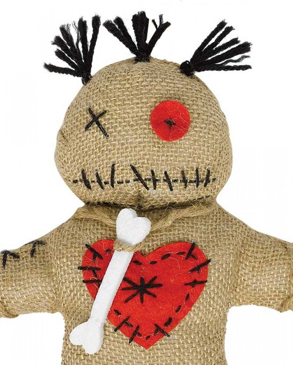 Amscan Dekoobjekt Voodoo Puppe Hängefigur aus Burlap Stoff, 22 x 19 günstig online kaufen