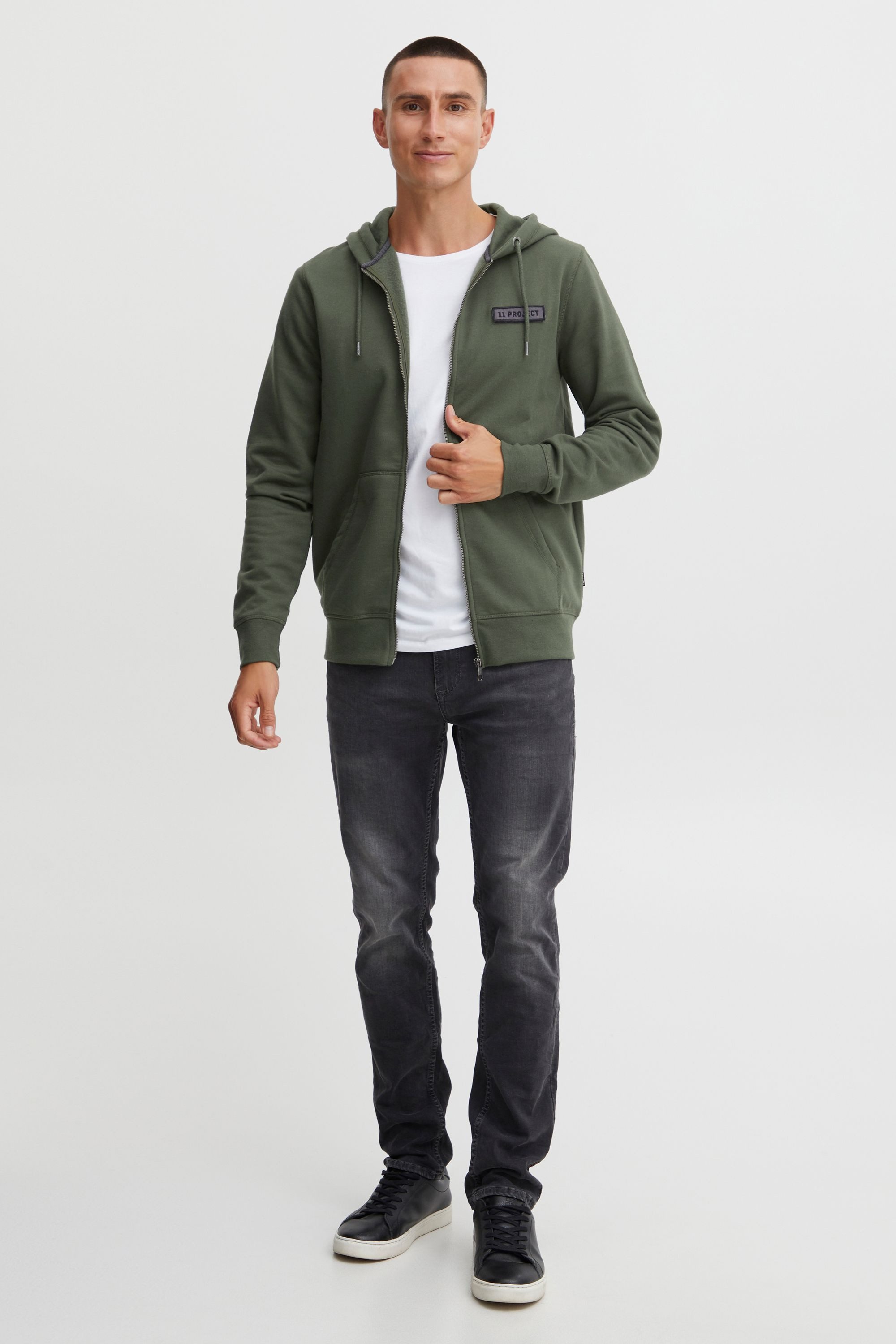 11 Project Kapuzenstrickjacke PRSidney Modischer Pullover günstig online kaufen