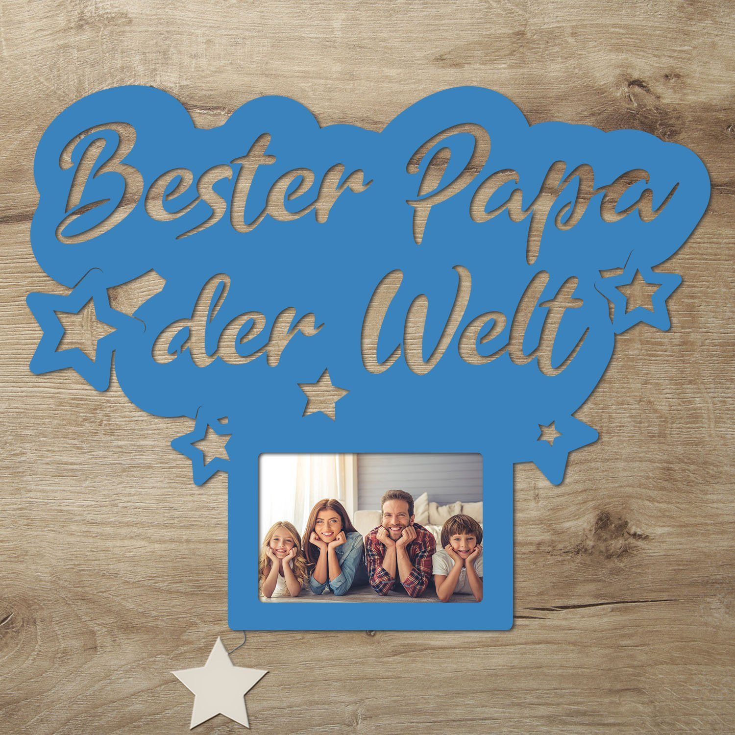 Namofactur LED-Bilderrahmen Bester Papa der Welt, günstig online kaufen